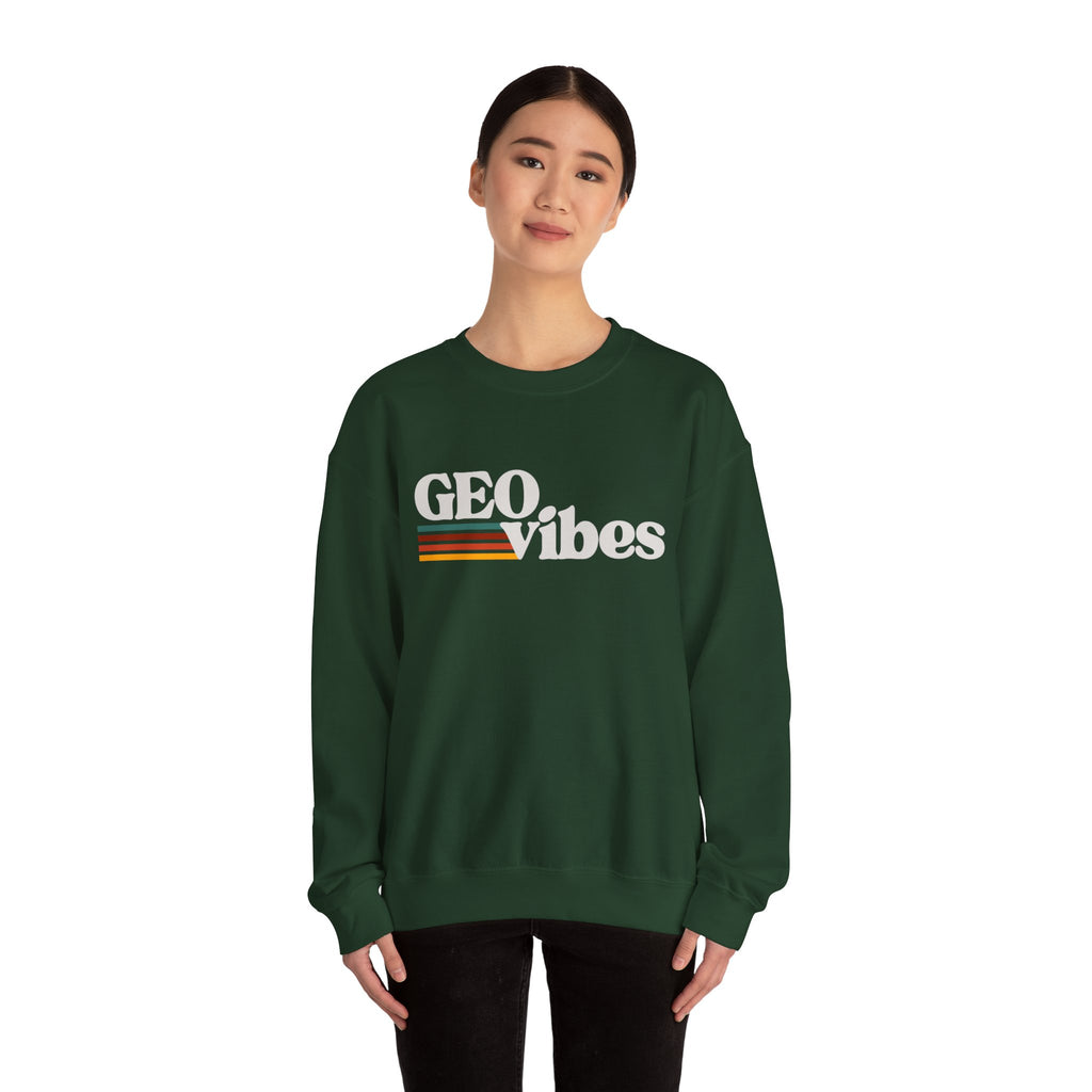 Sweatshirt Crewneck: GEO Vibes