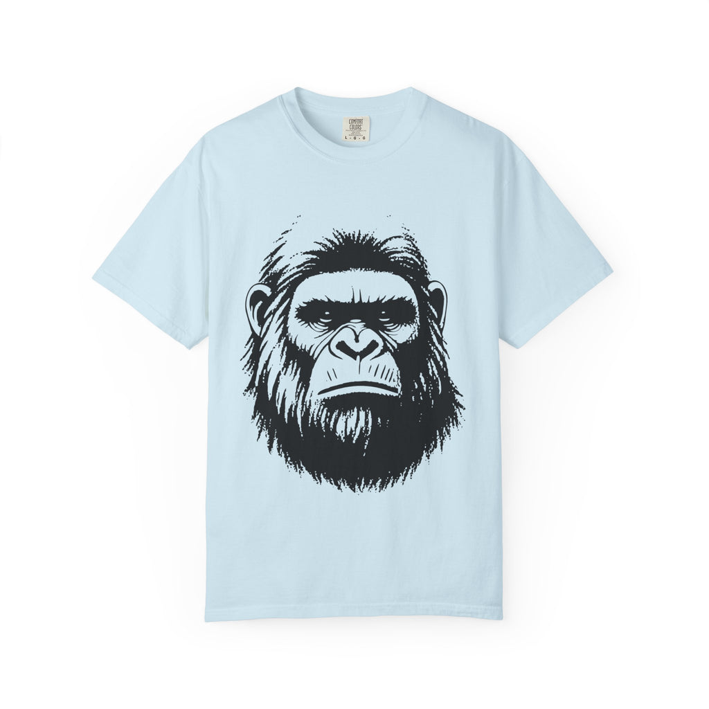 Orchid Funny Geology T-Shirt: The Face of Bigfoot