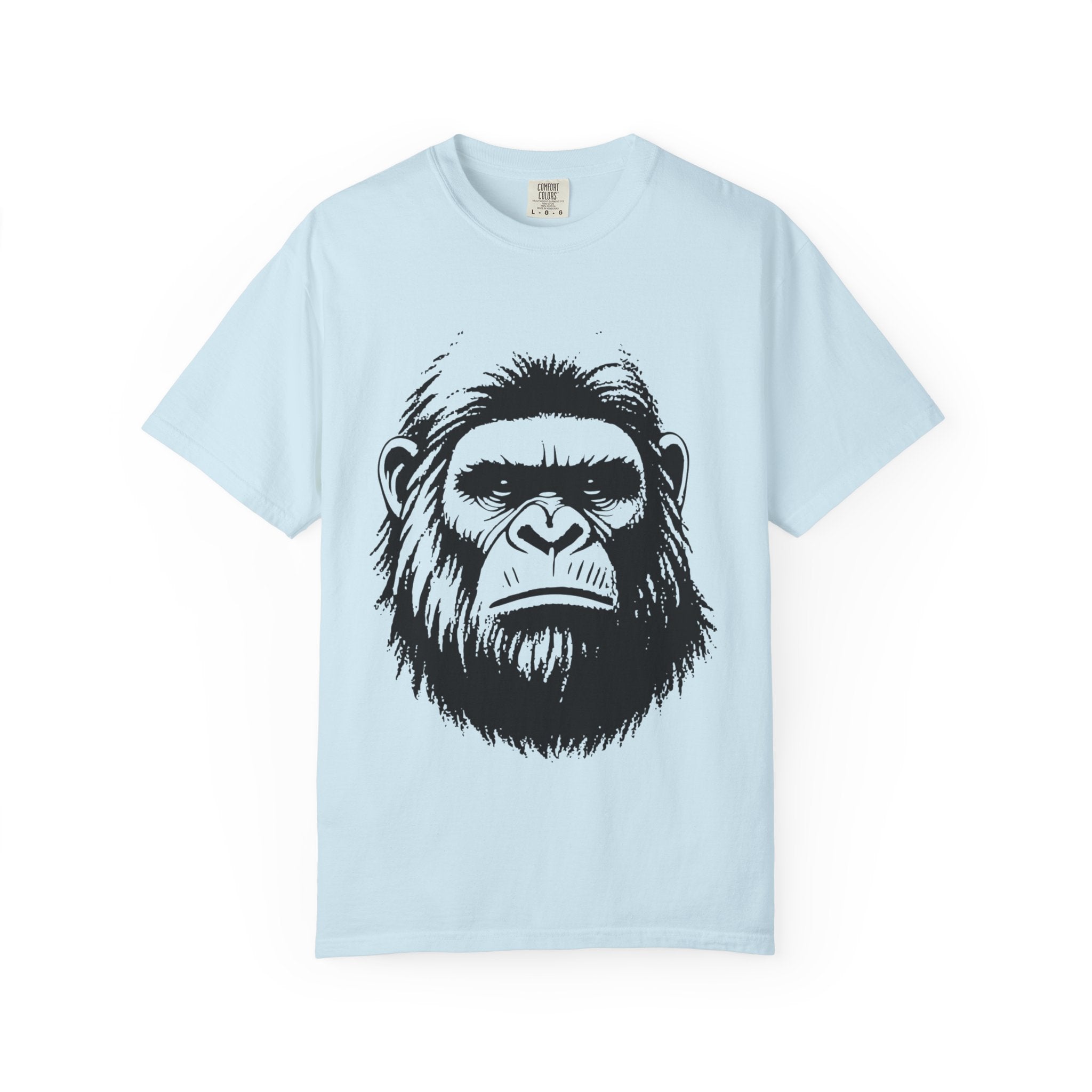 Orchid Funny Geology T-Shirt: The Face of Bigfoot
