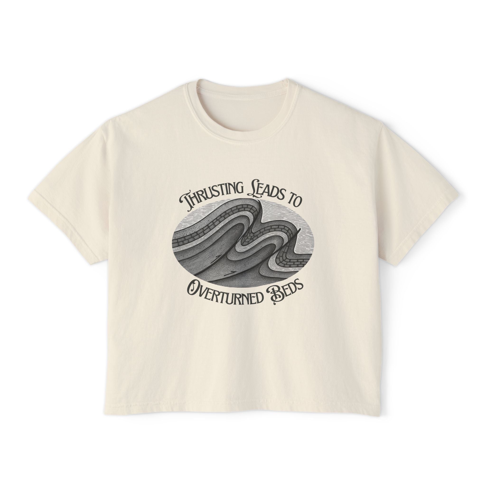 Boxy Tee: Thrusting Leads to Overturned Beds