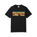 Geology T-Shirt: Sunset Pumpjack in the Rocky Mountains