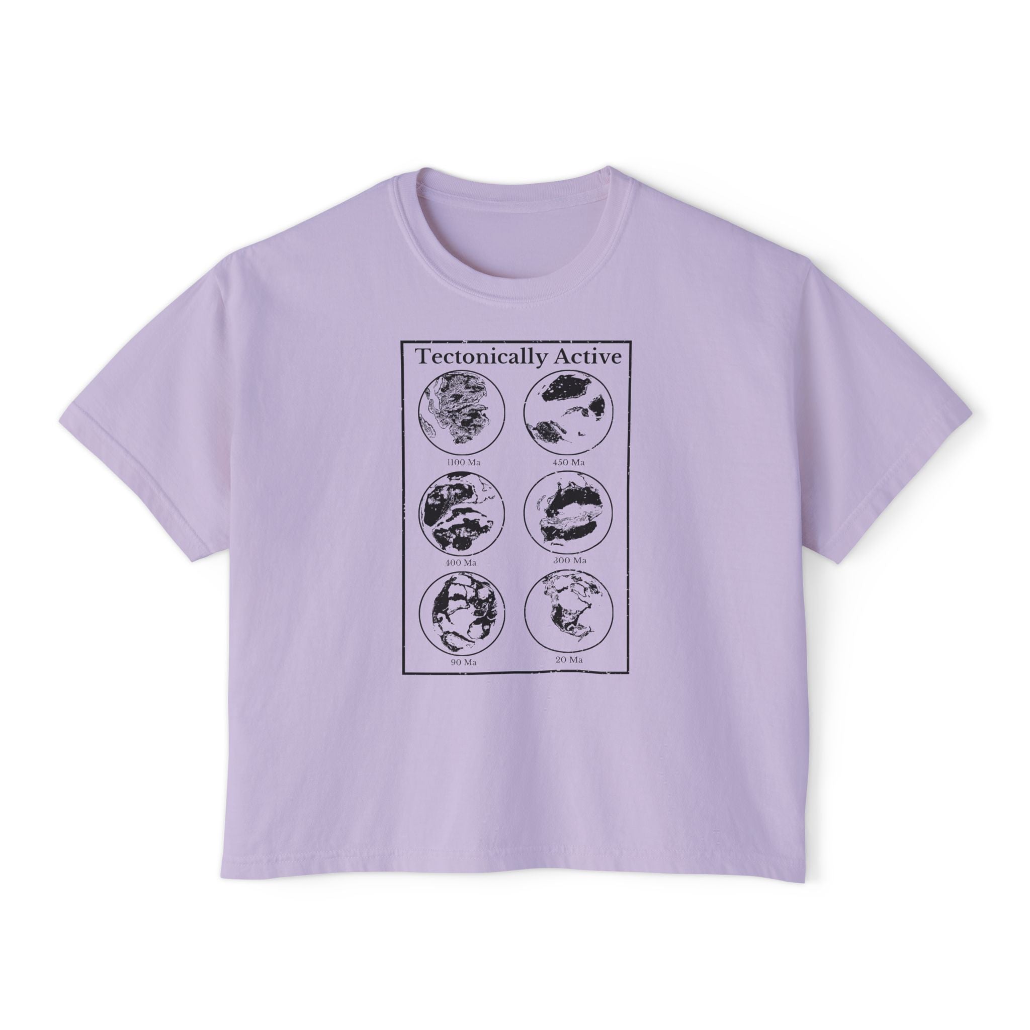 White Women's Geology T-Shirt -  Tectonically Active