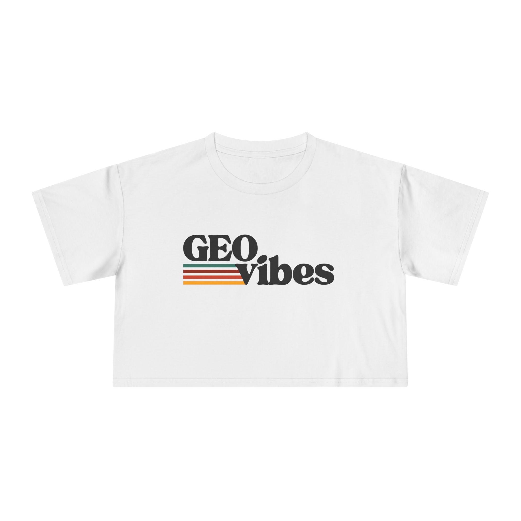 White Women's Geology T-Shirt -  Geo Vibes