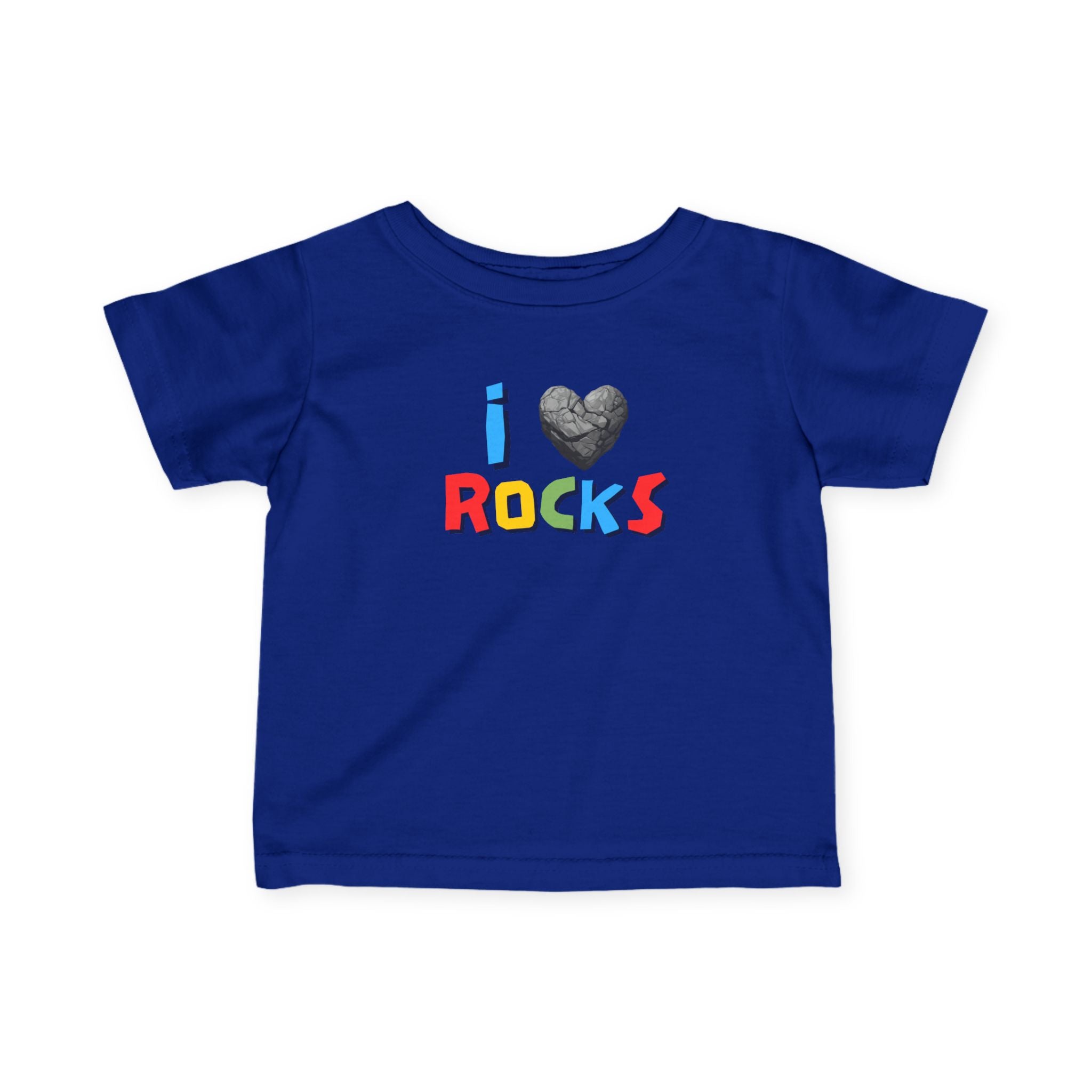 Natural Heather Baby Geology T-Shirt: Future Geologist, The World is my Playground