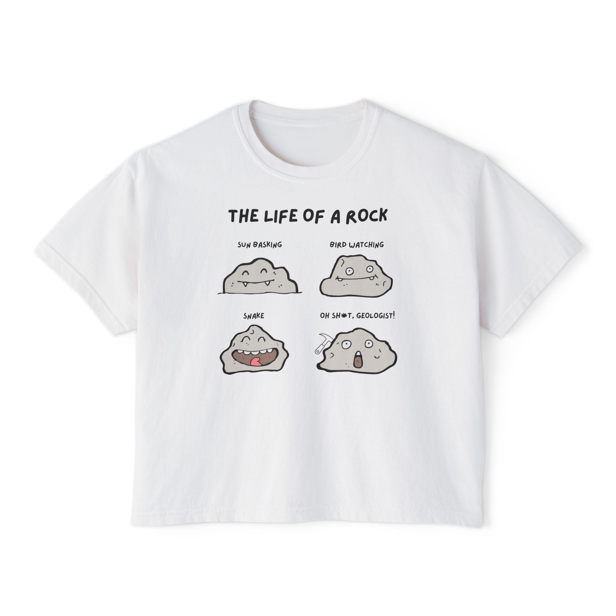 Chalky Mint Women's Geology T-Shirt -  The Life of a Rock