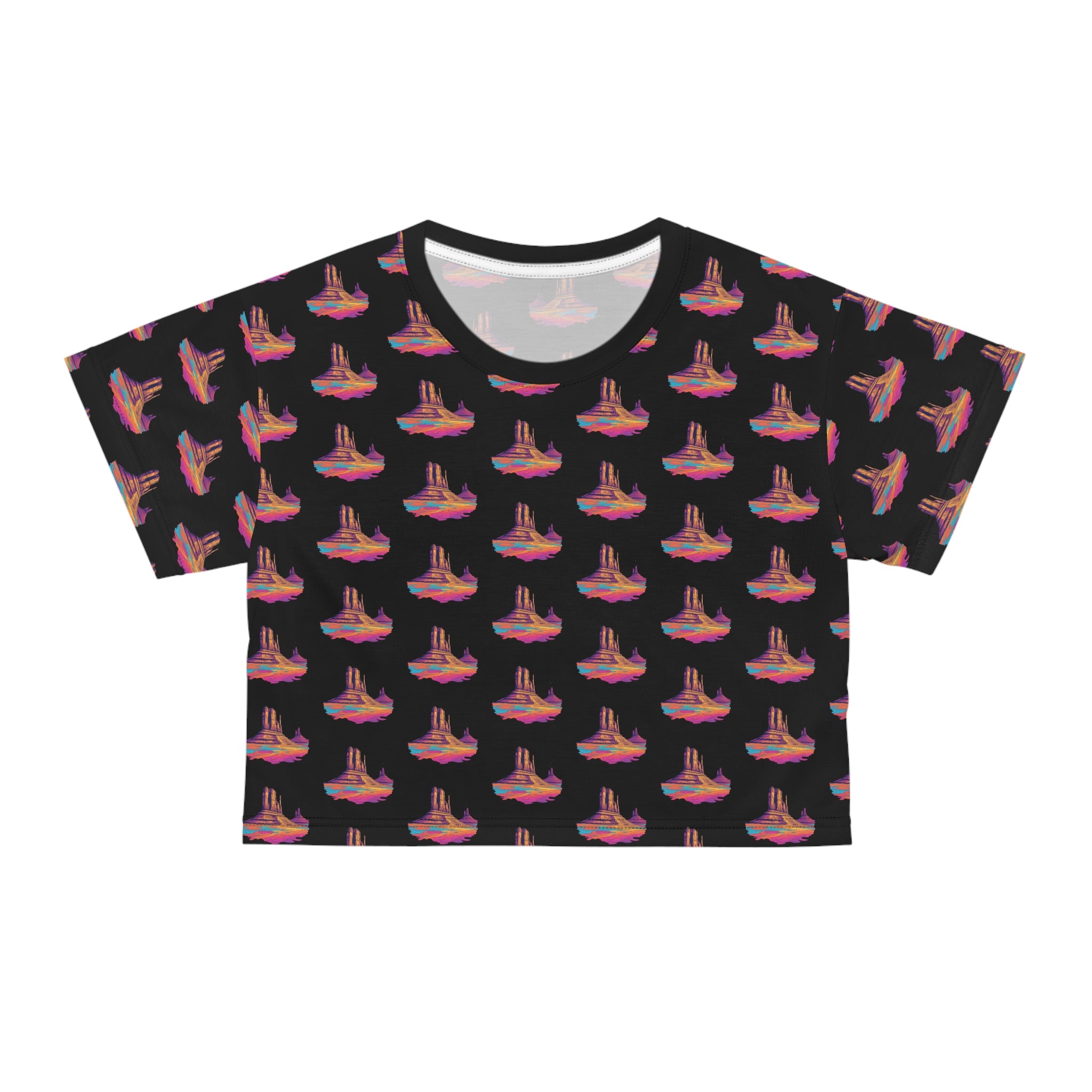 NP: Monument Valley Crop Tee V1 —  All-Over Print