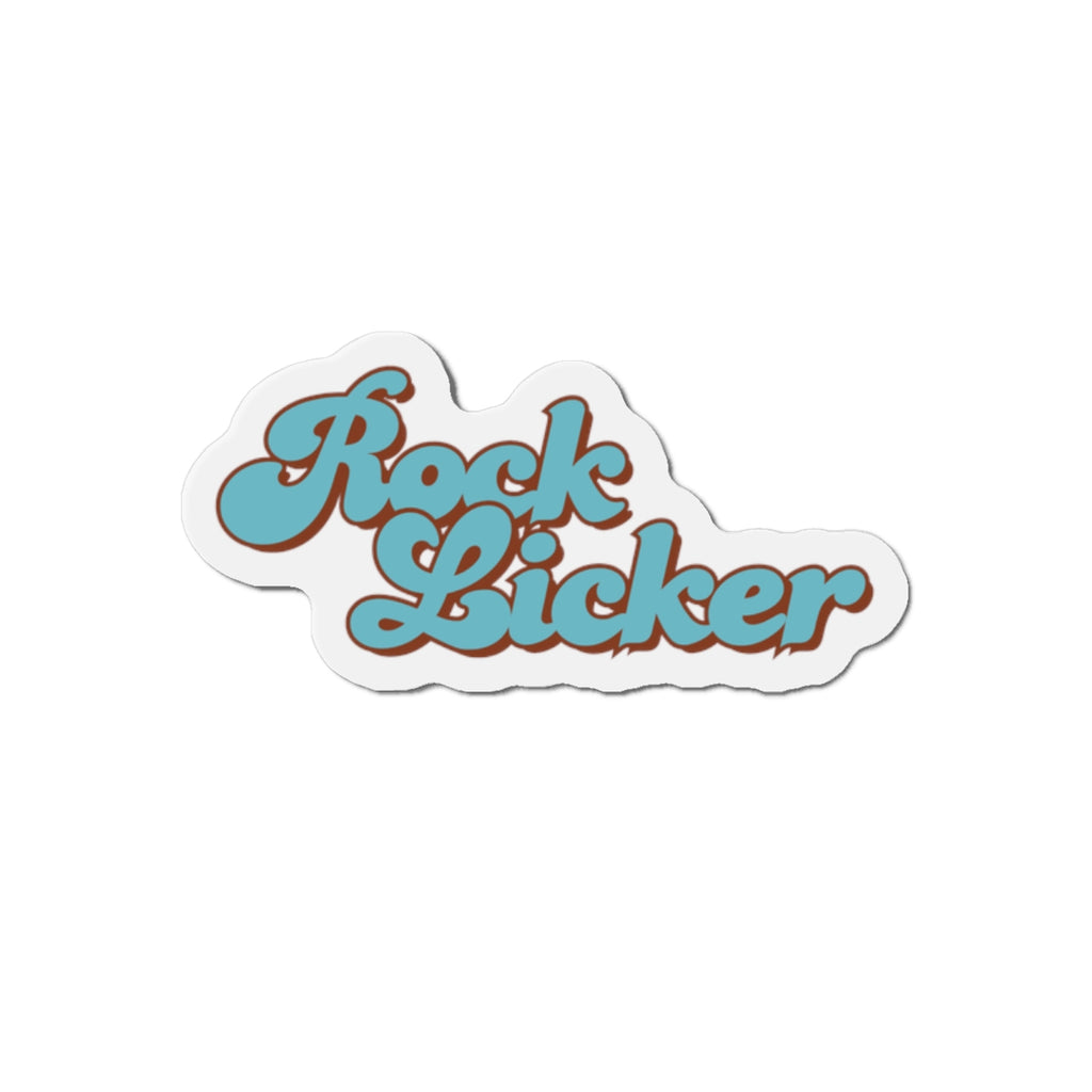 Magnet: Rock Licker Die-Cut Blue