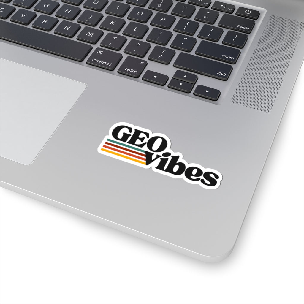 Sticker: GEO Vibes Kiss-Cut Sticker