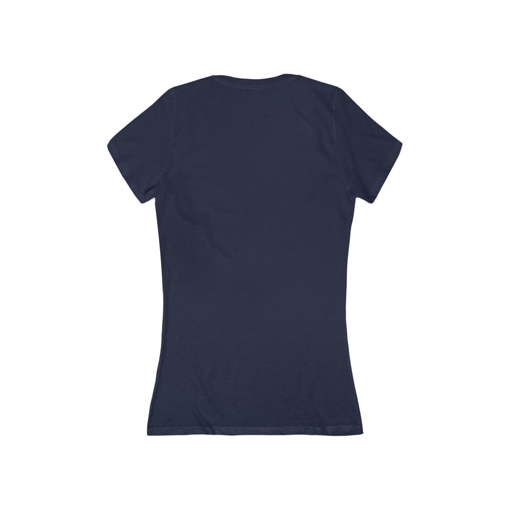 Women's V-Neck Tee: Geologist - AKA Rock Licker