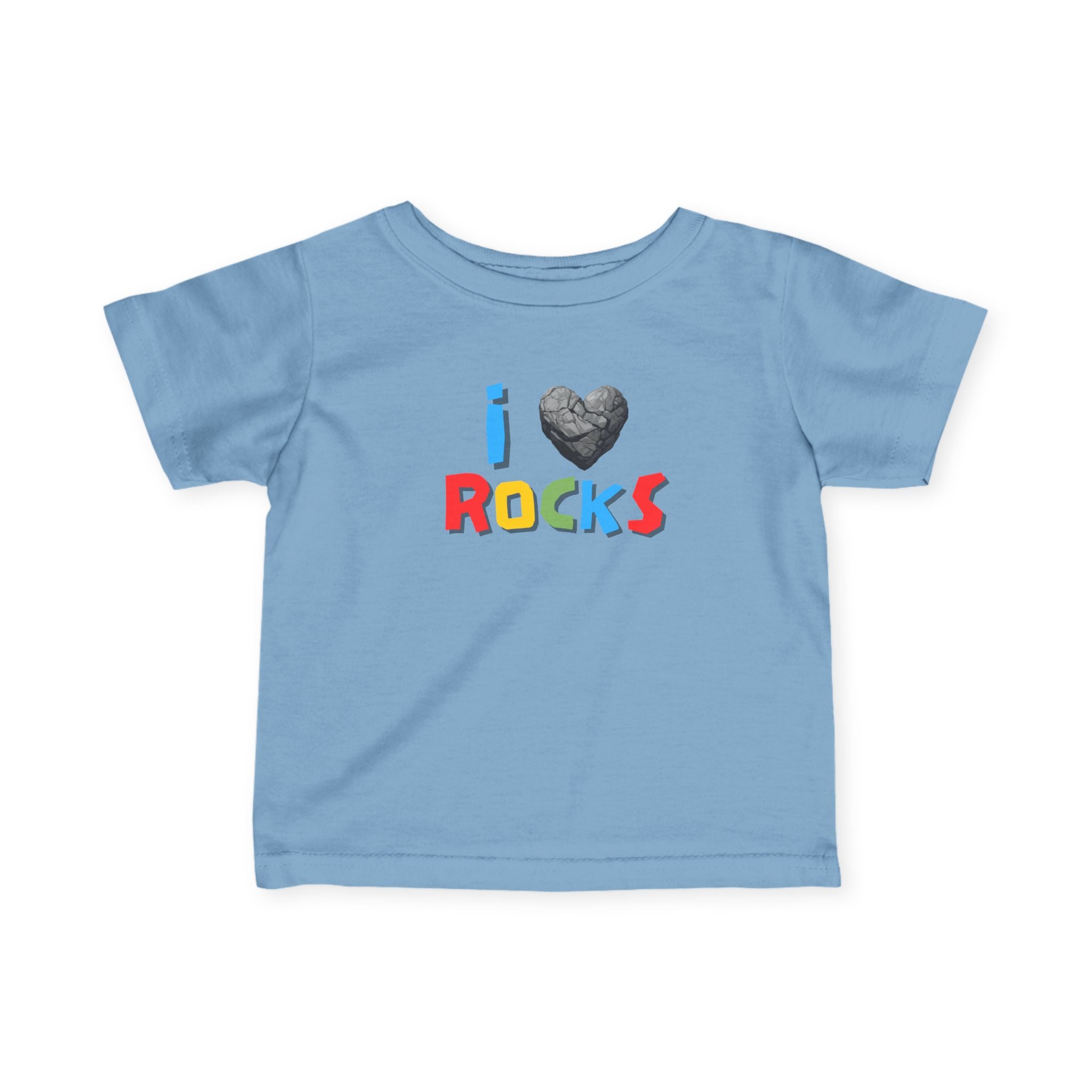 Baby Tee: I Love Rocks