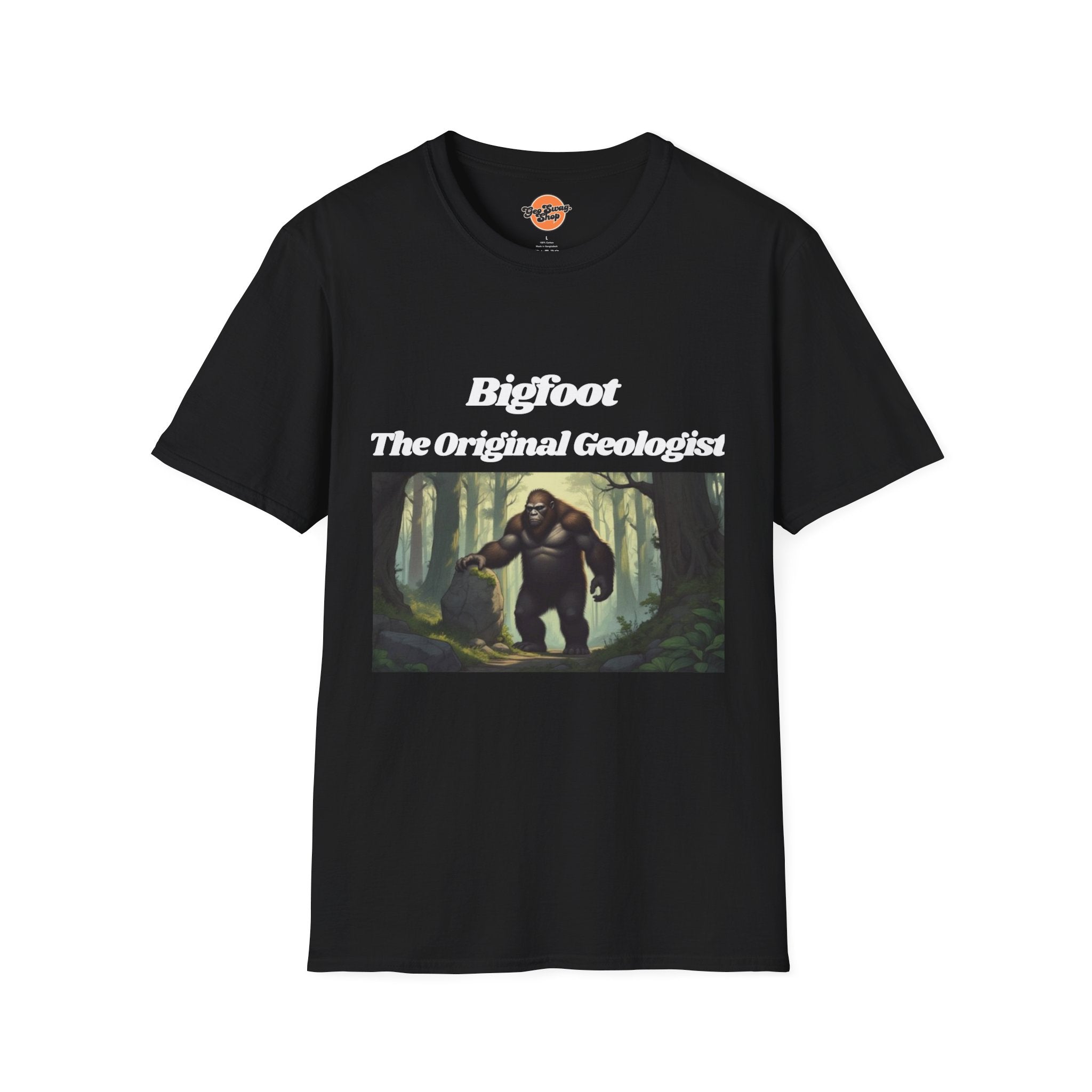 Graphic Tee: Bigfoot the Original Geologist T-Shirt V3