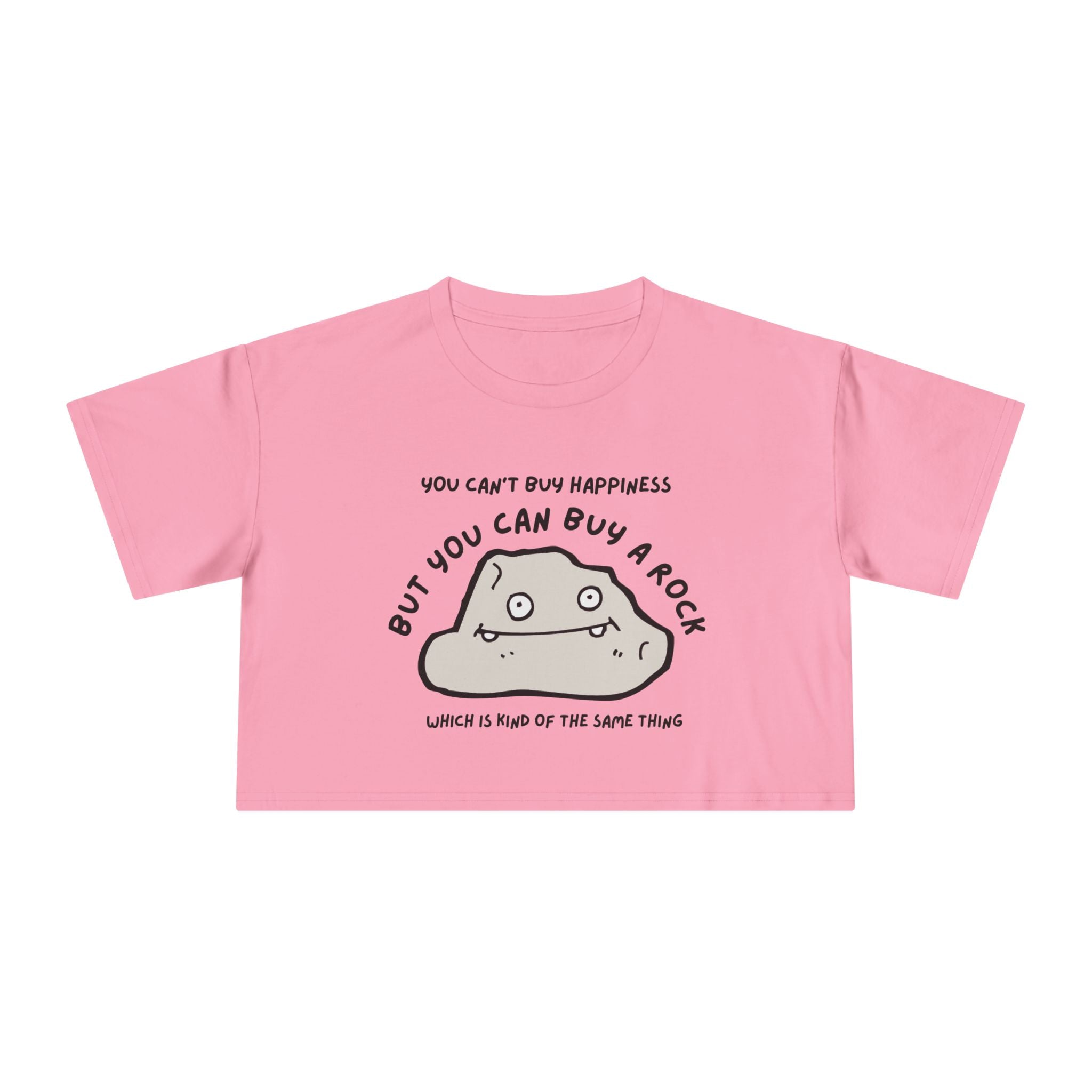 White Women's Geology T-Shirt -  But You Can Buy a Rock