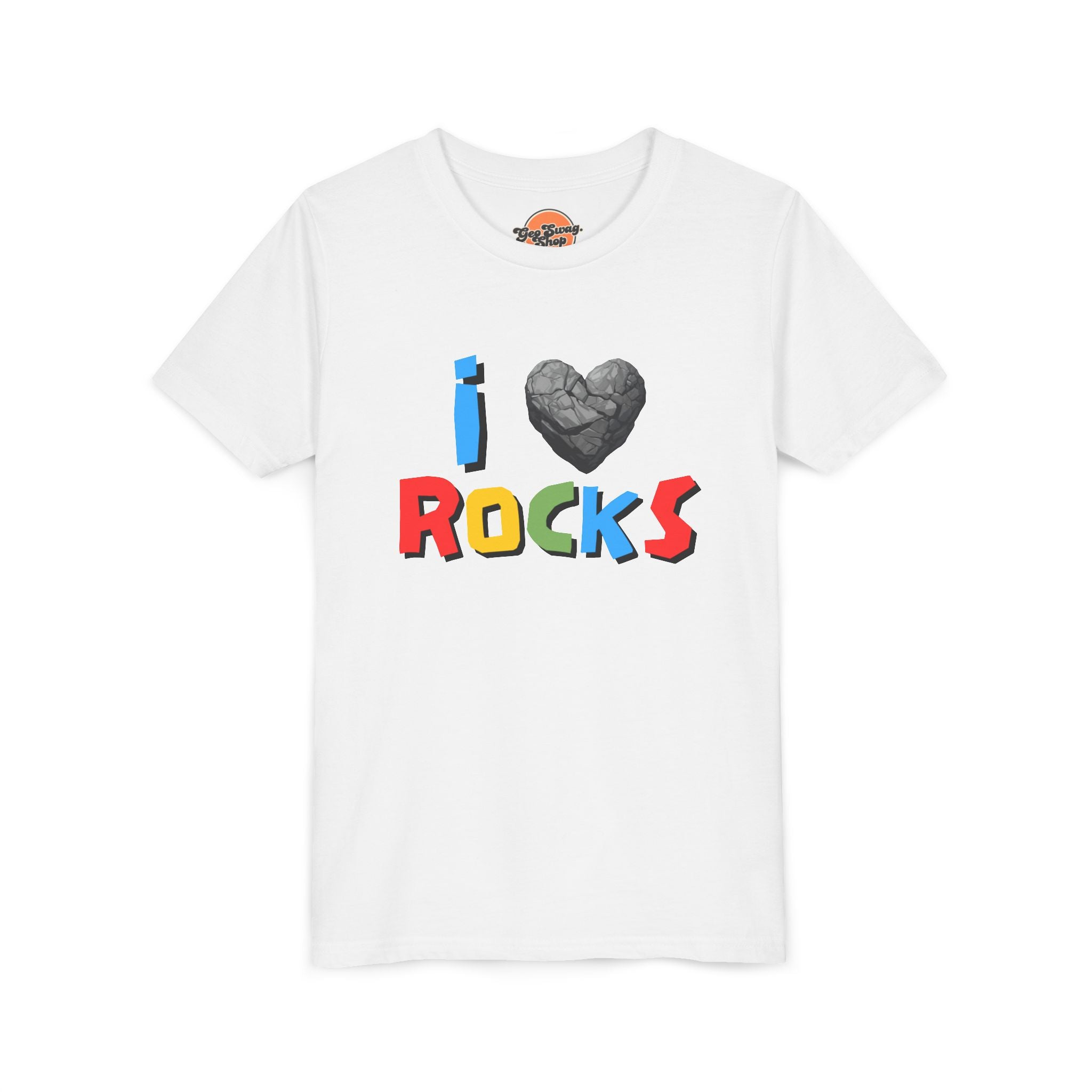 Youth Tee: I Love Rocks