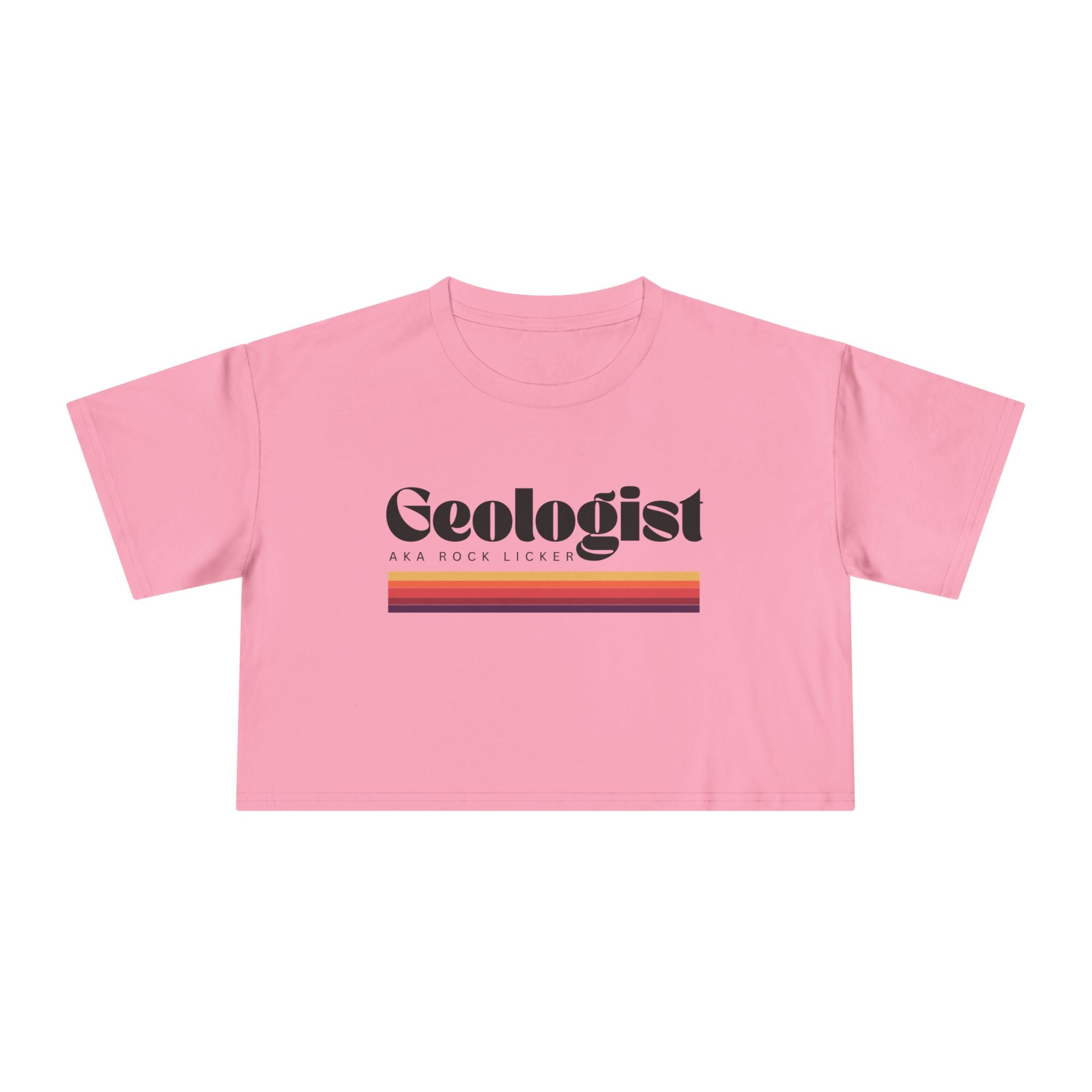 Orchid Women's Geology T-Shirt -  Geologist AKA Rock Licker