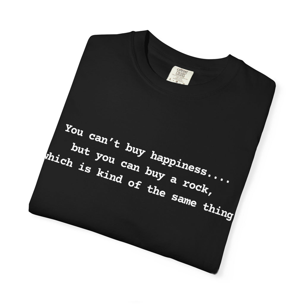 Berry Funny Geology T-Shirt: You can't buy happiness, but you can buy a rock