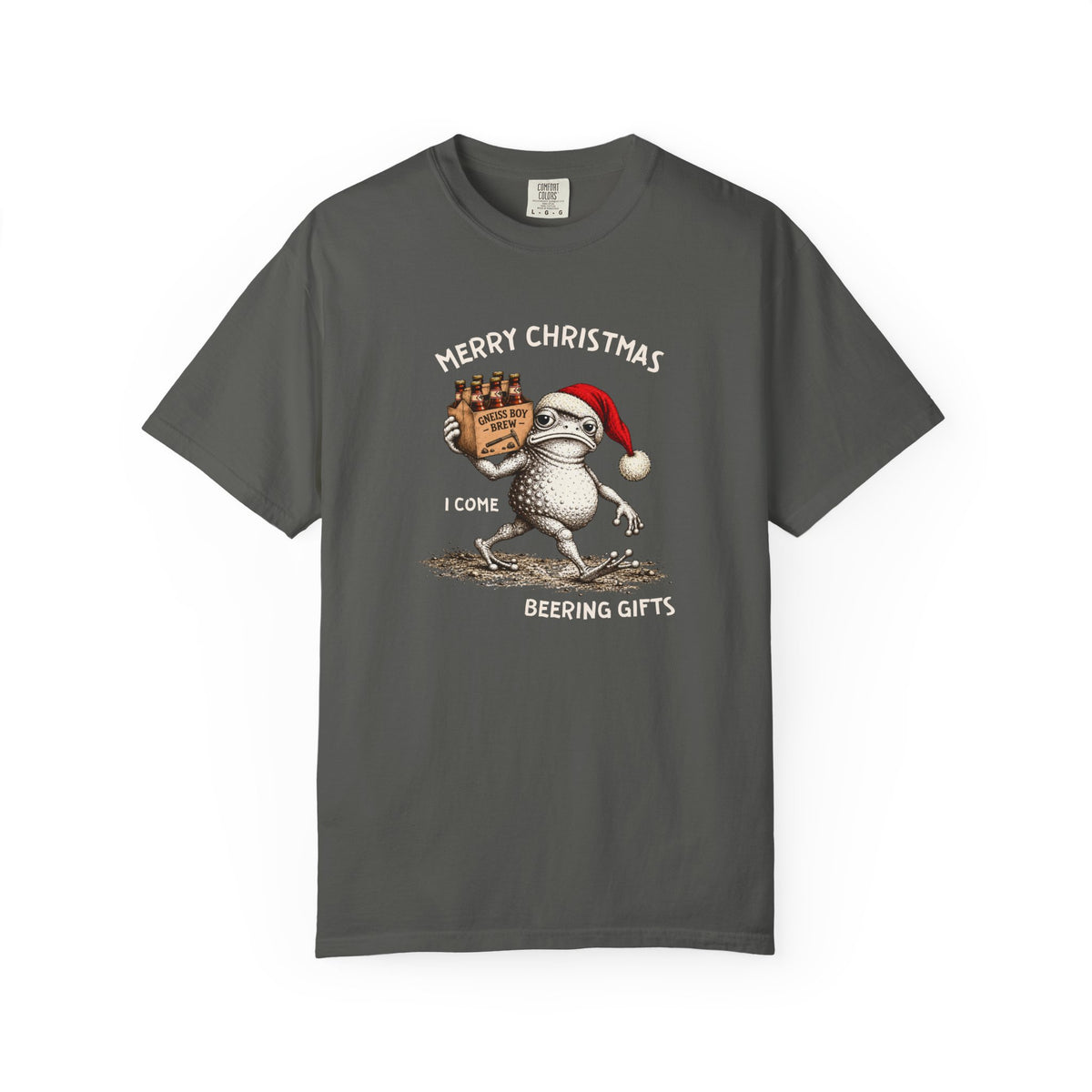 Geology Holiday T-Shirt: Merry Christmas I Come Beering Gifts
