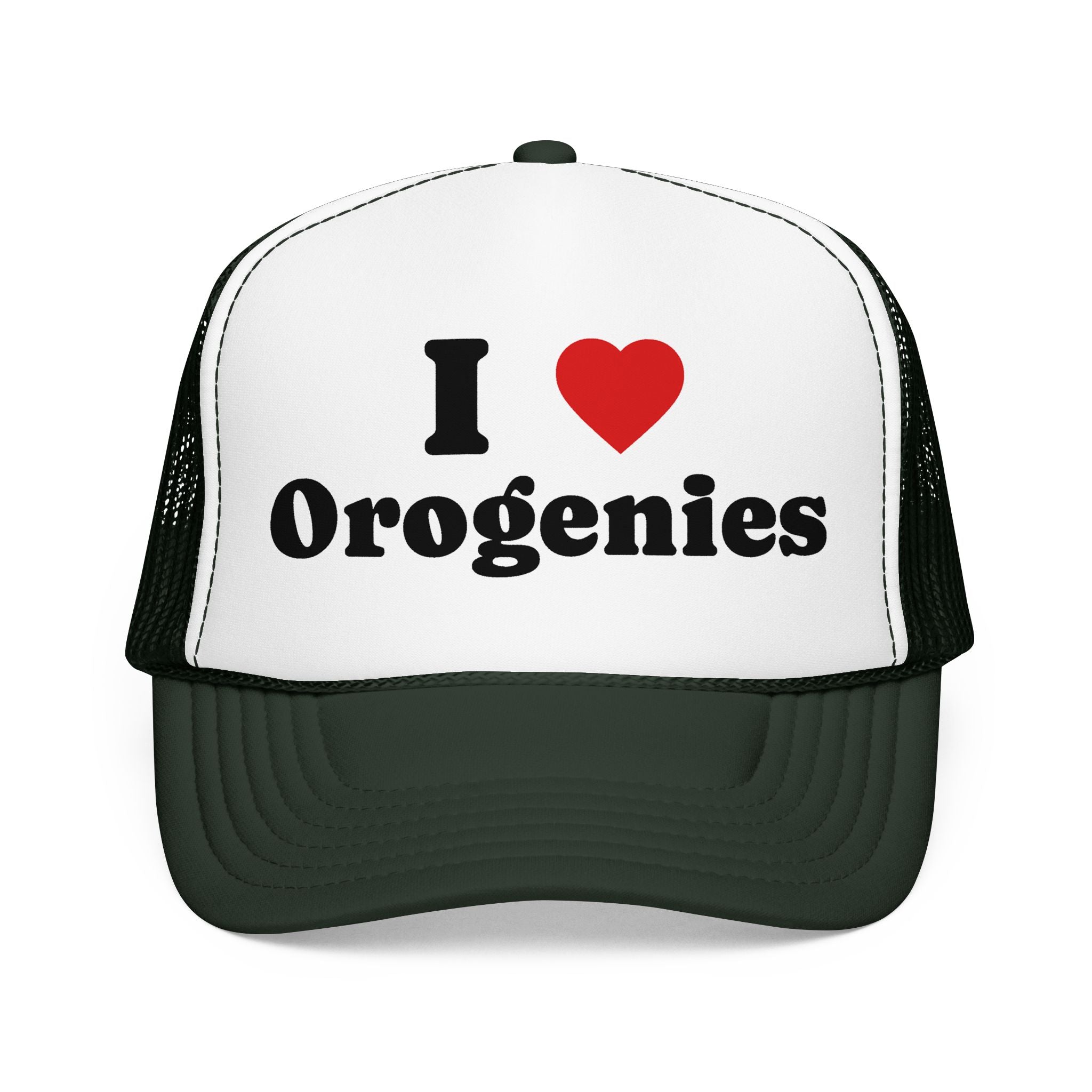 Trucker Hat: I Love Orogenies