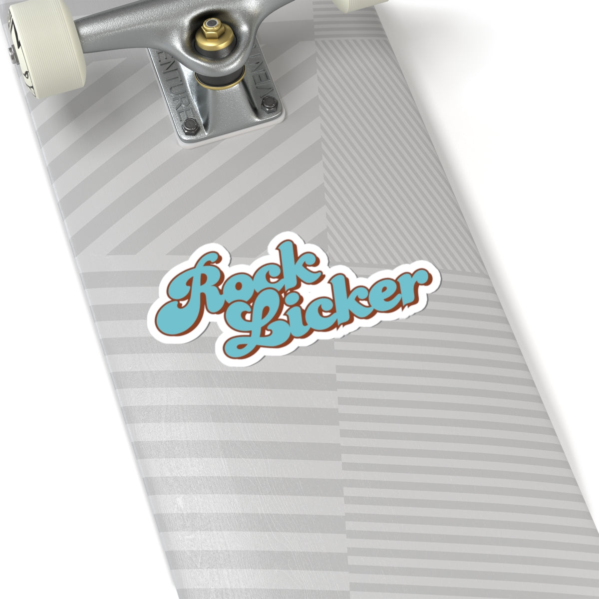 Sticker: Rock Licker Kiss-Cut Sticker Blue