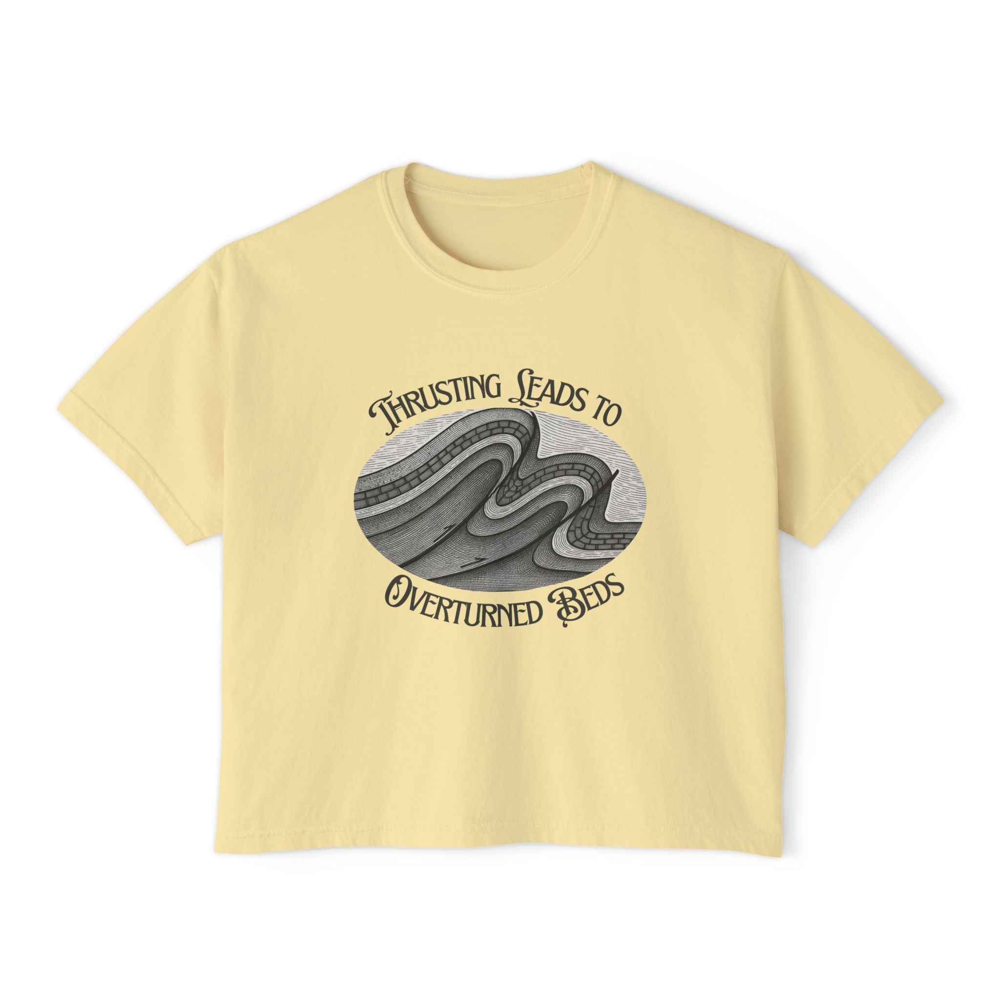 Boxy Tee: Thrusting Leads to Overturned Beds