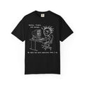 Black Funny Geophysics T-Shirt: My data has more emotions than I do