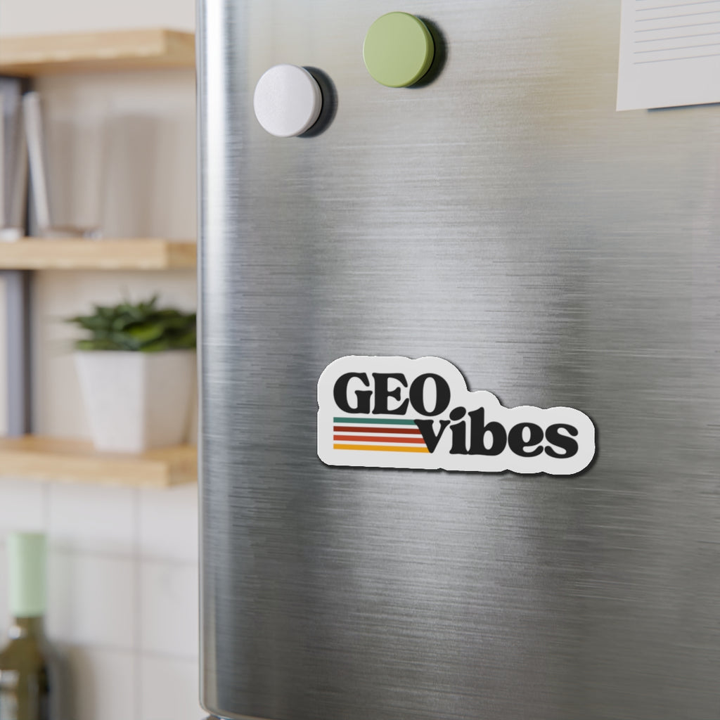 Magnet: GEO Vibes Die-Cut Magnet