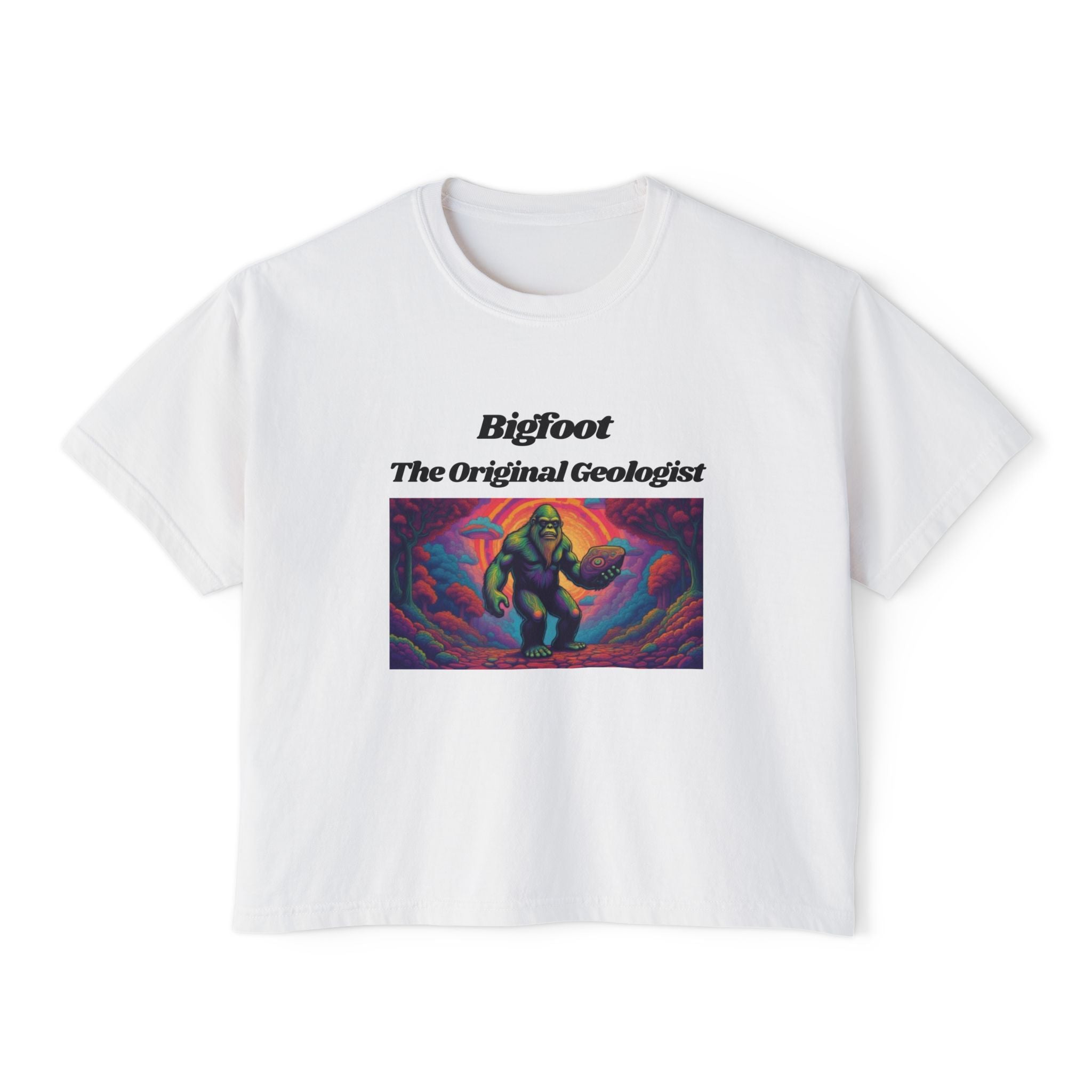 Boxy Tee: Bigfoot the Original Geologist V1