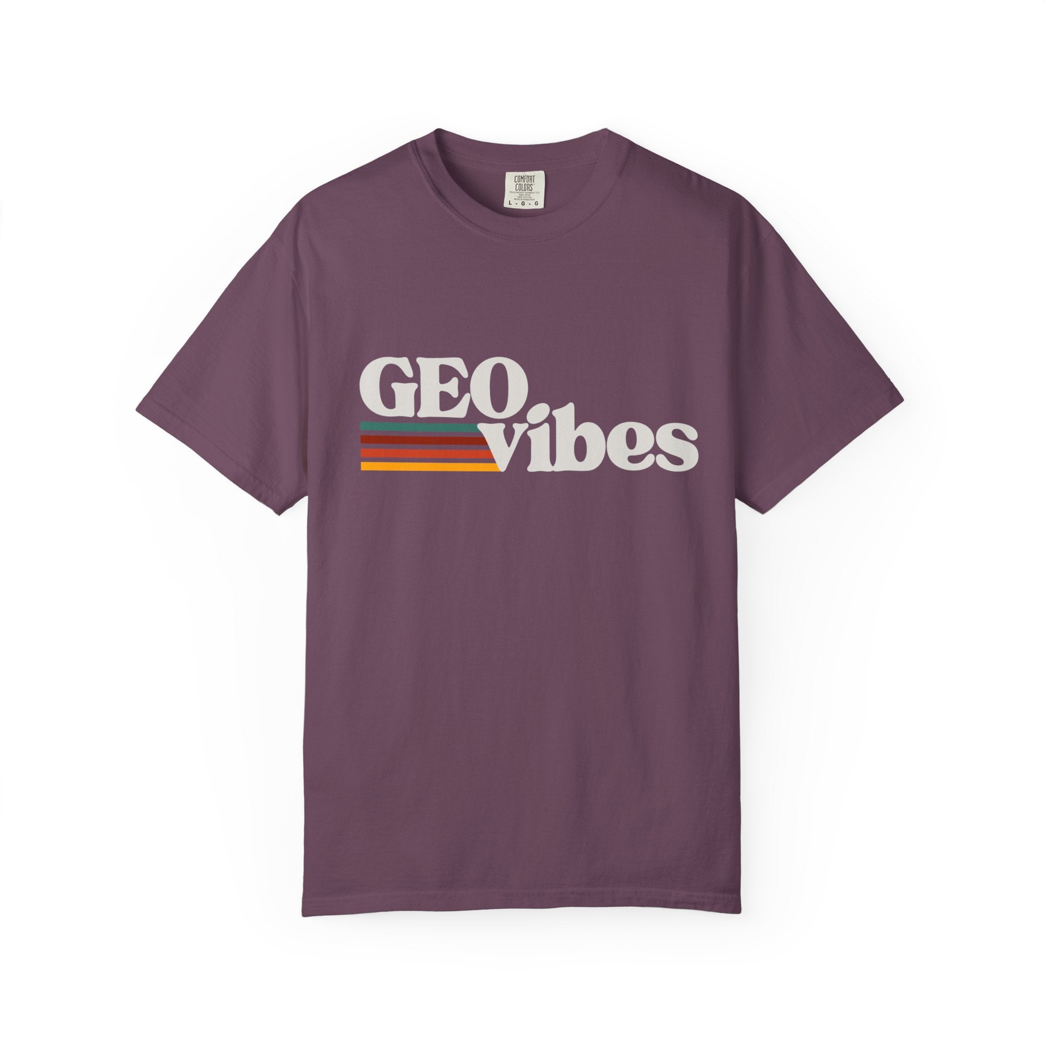 Black Funny Geology T-Shirt: Geo Vibes