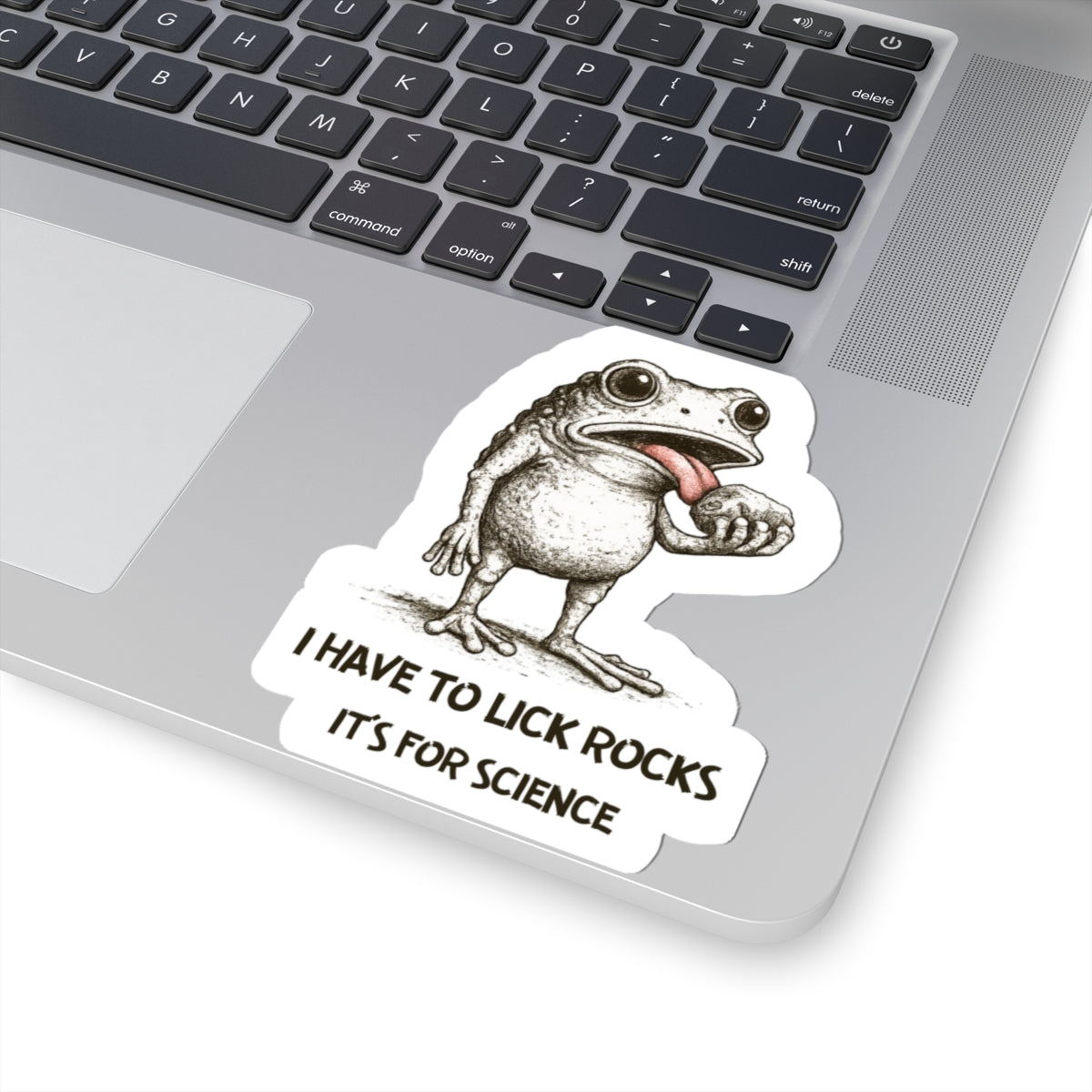 Sticker: I Have to Lick Rocks, It’s for Science