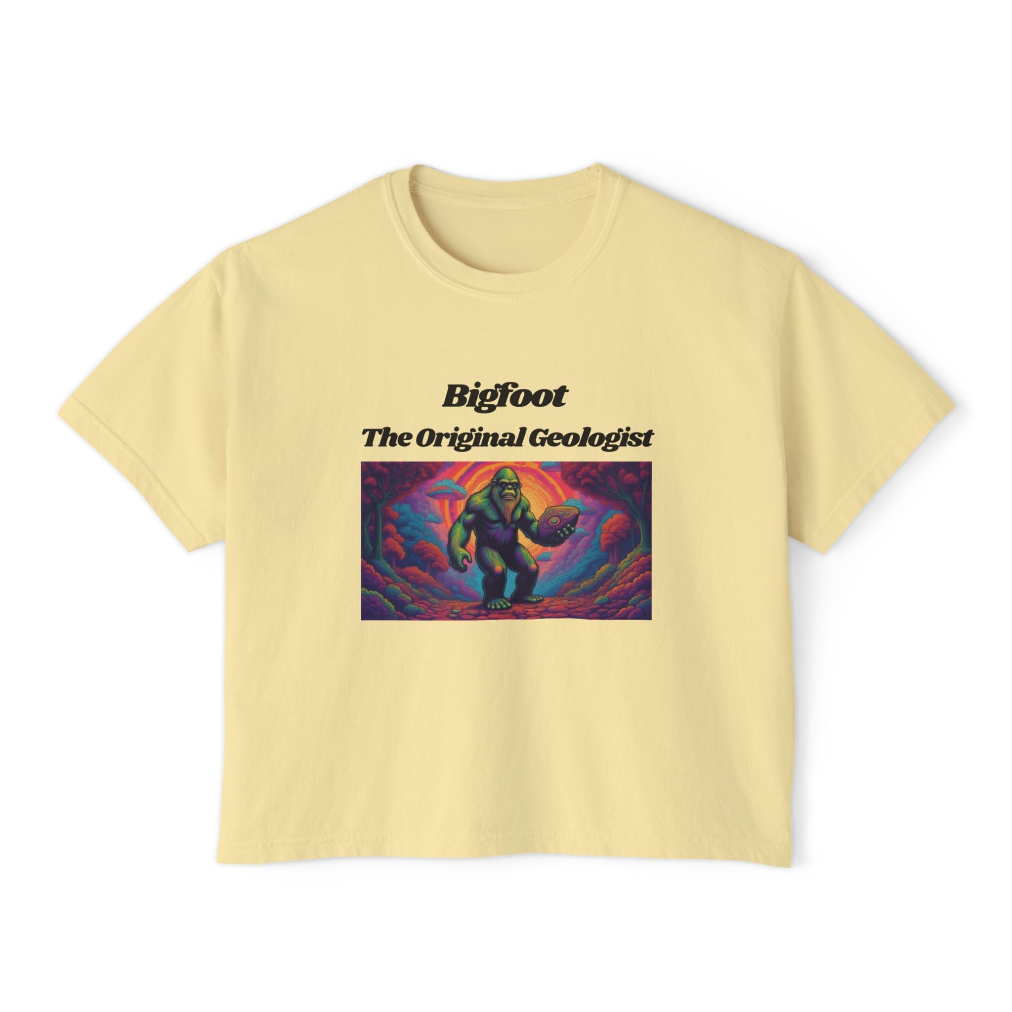 Boxy Tee: Bigfoot the Original Geologist V1