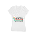 Women's V-Neck Tee: Geologist - Born to Color