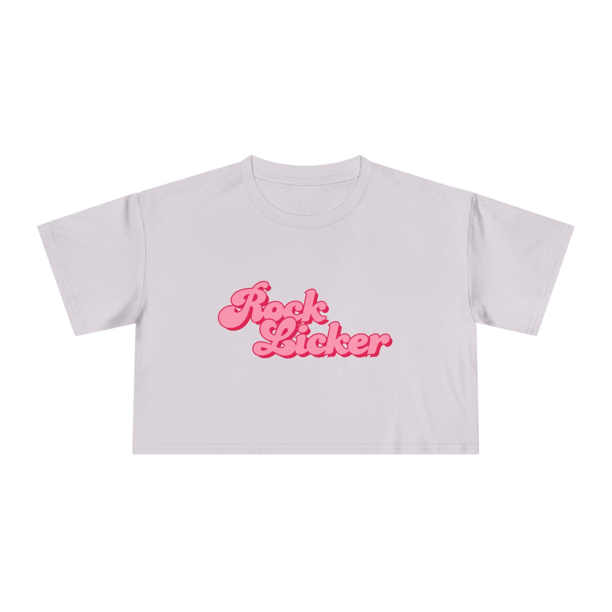 Orchid Women's Geology T-Shirt -  Rock Licker Pink Text