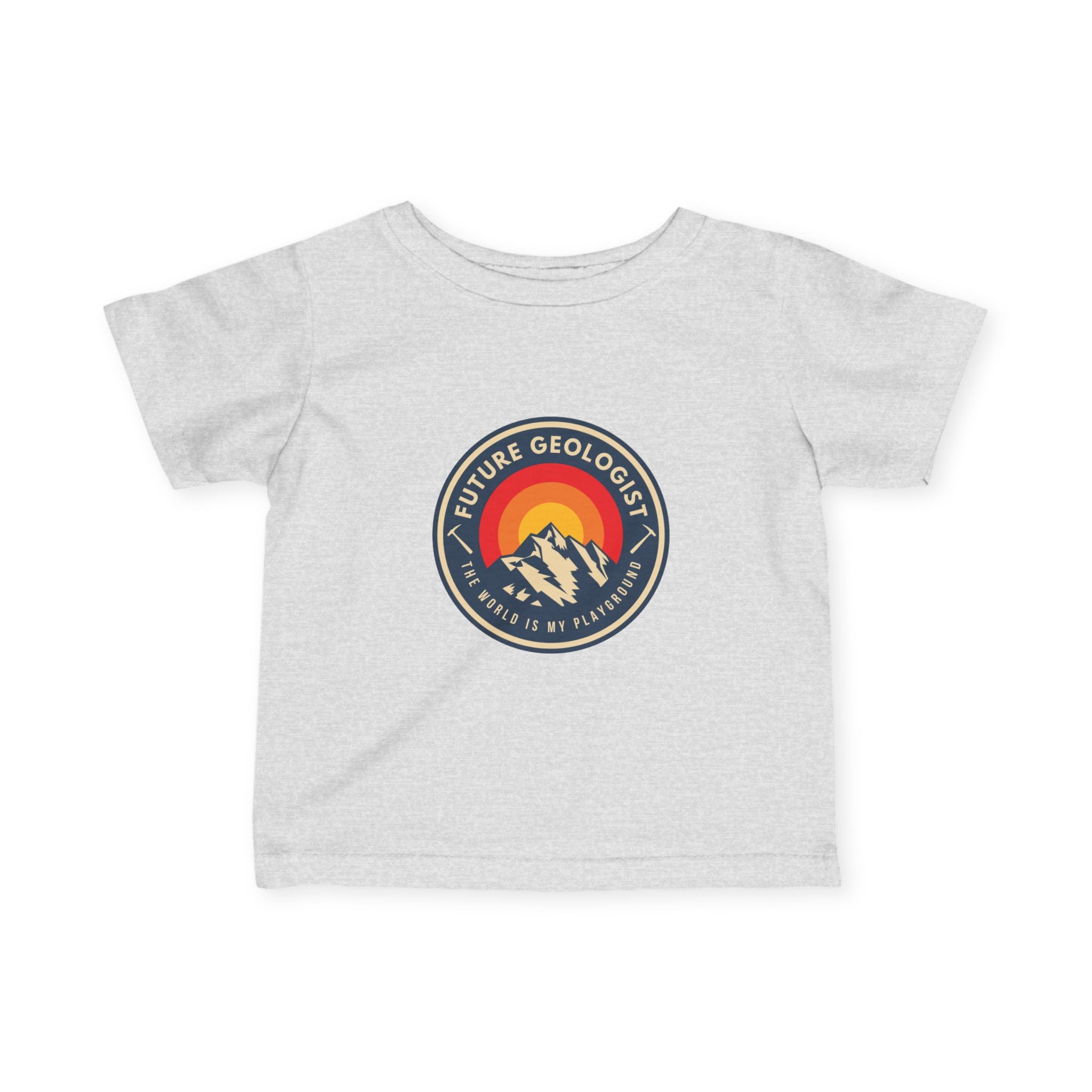 Butter Baby Geology Onesie: Future Geologist, The World is my Playground
