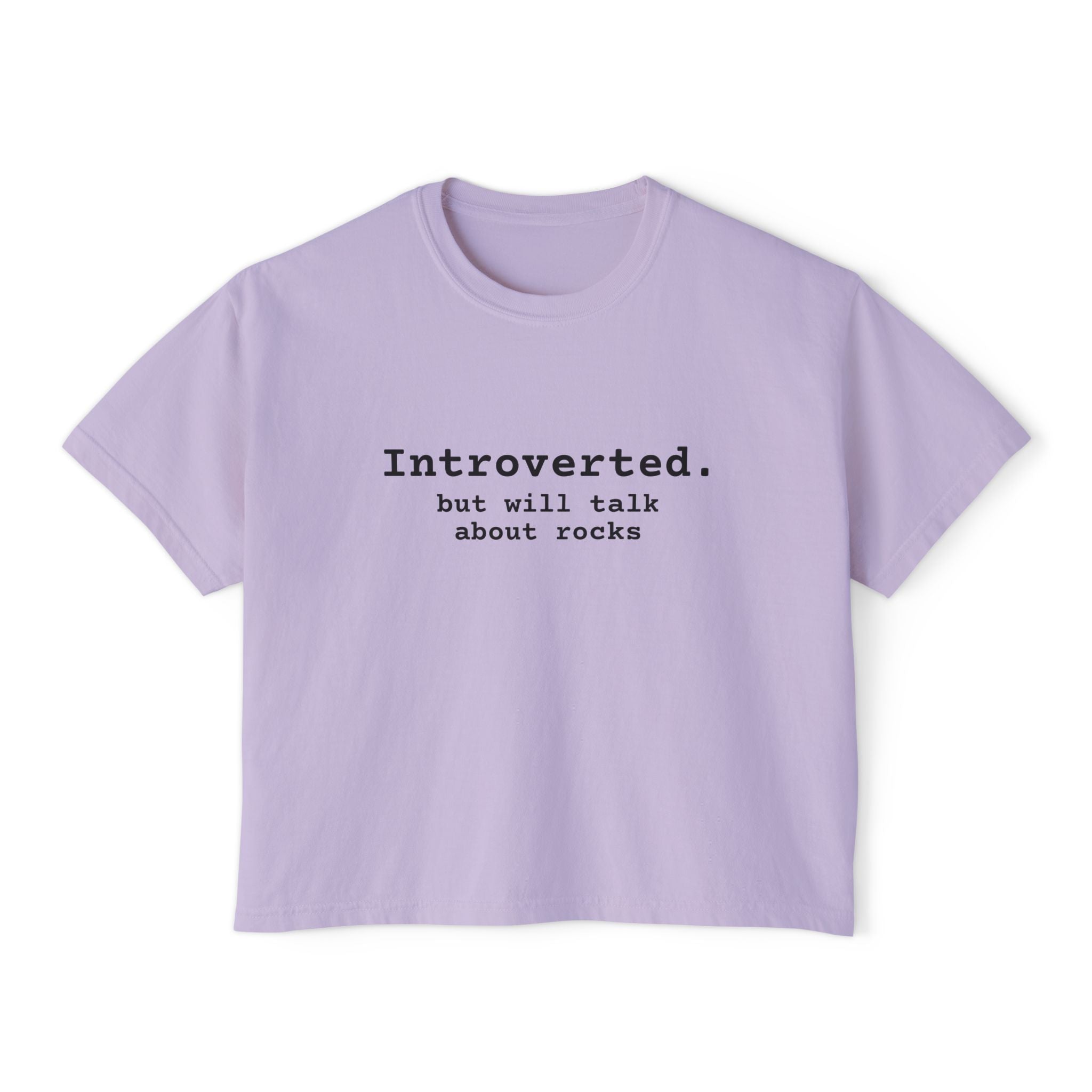 Black Women's Geology T-Shirt -  Introverted 