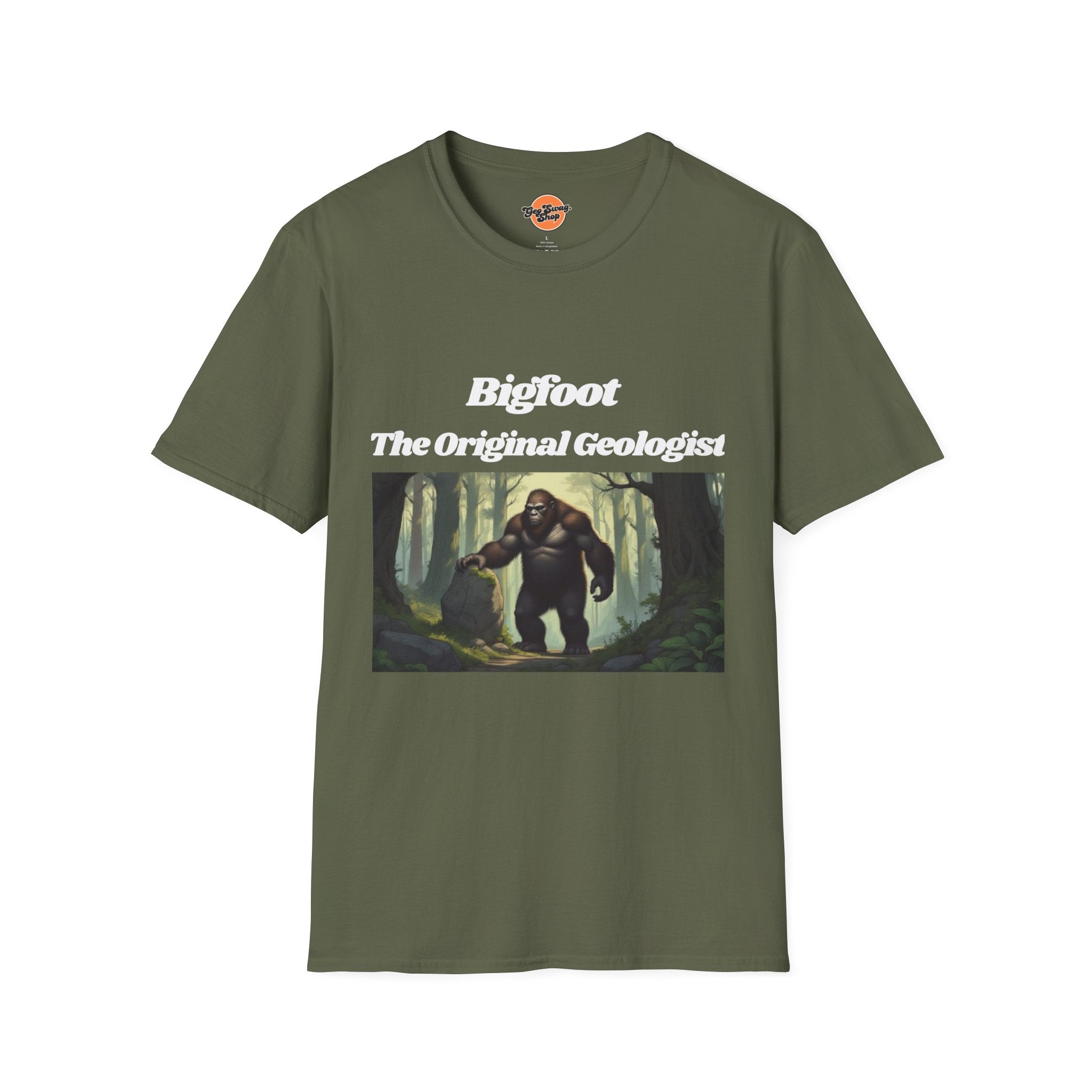 Graphic Tee: Bigfoot the Original Geologist T-Shirt V3