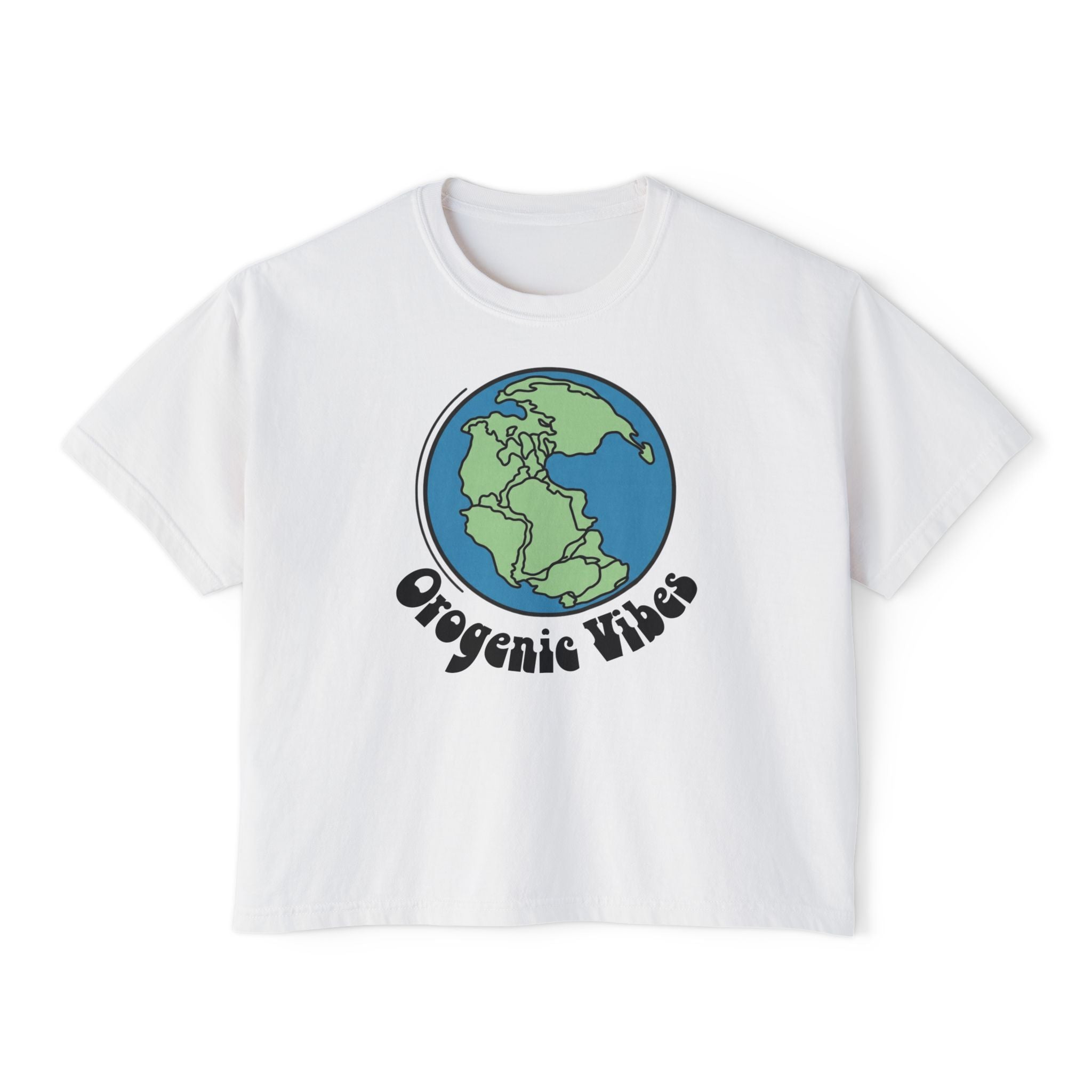 Ivory Women's Geology T-Shirt -  Orogenic Vibes