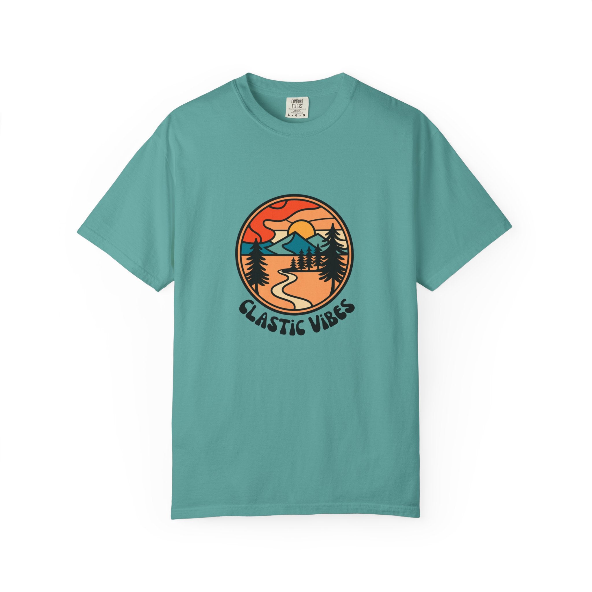 Seafoam Funny Geology T-Shirt: Clastic Vibes