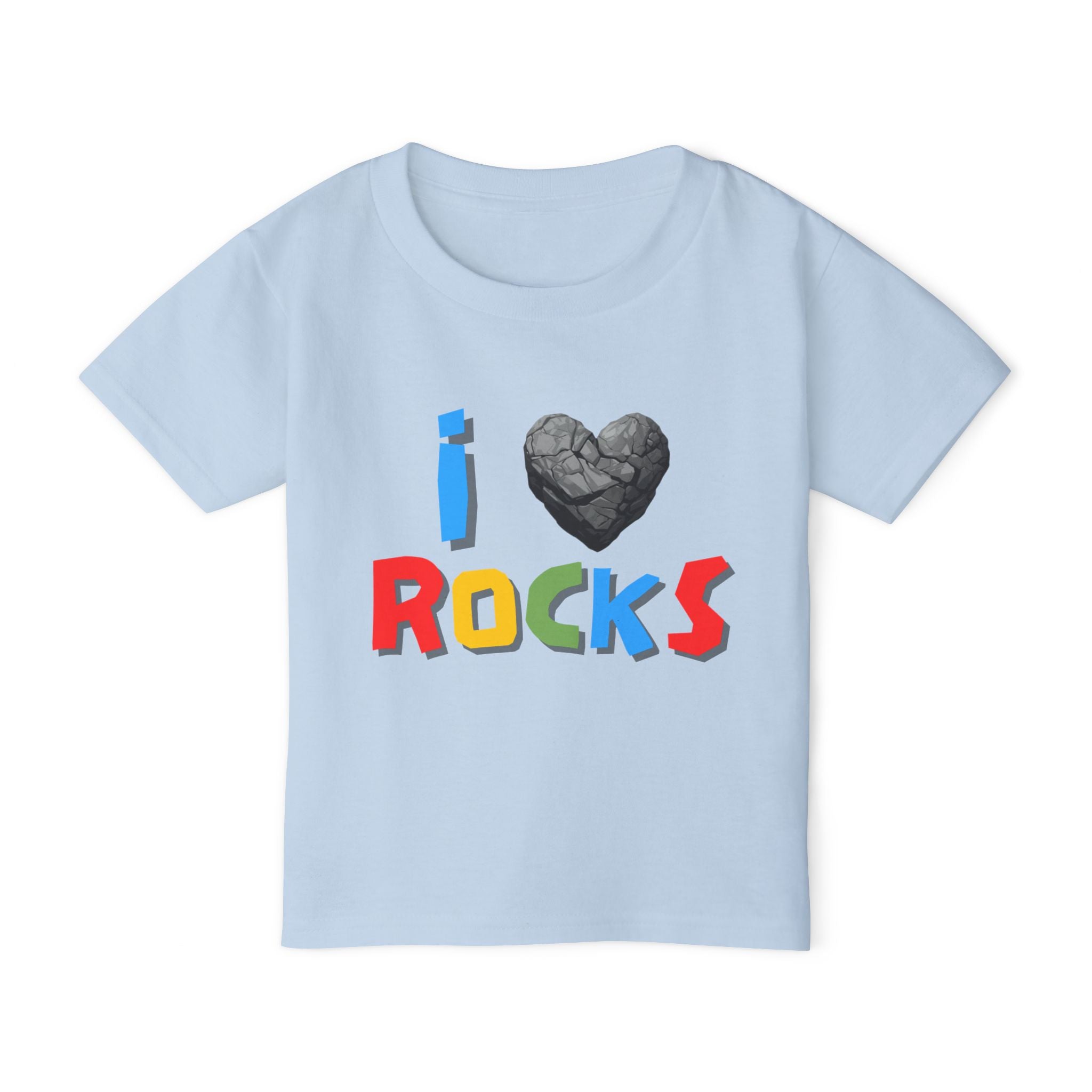 Toddler Tee: I Love Rocks