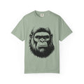 White Funny Geology T-Shirt: The Face of Bigfoot
