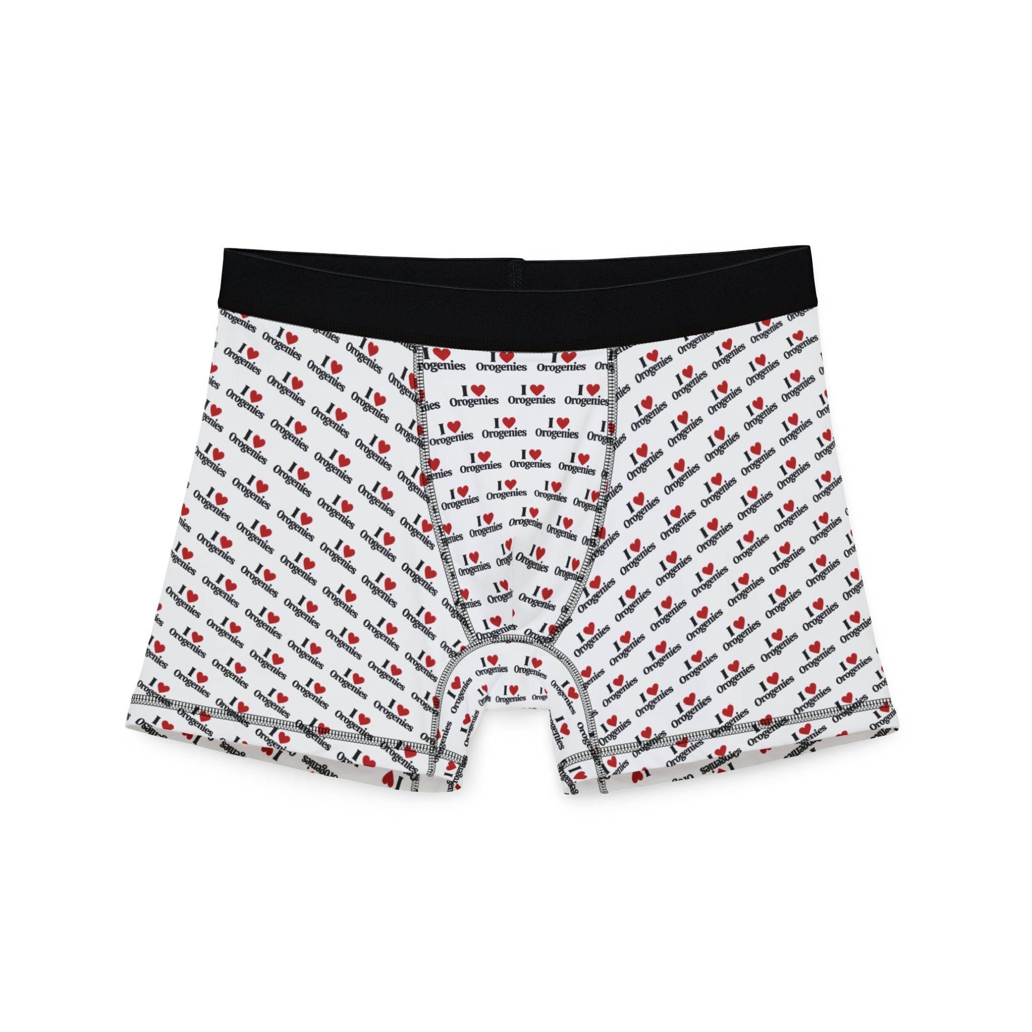 Undies: I Love Orogenies Boxers — Men's Boxer Briefs