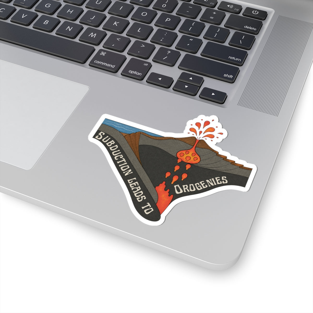 Sticker: Subduction Leads to Orogenies