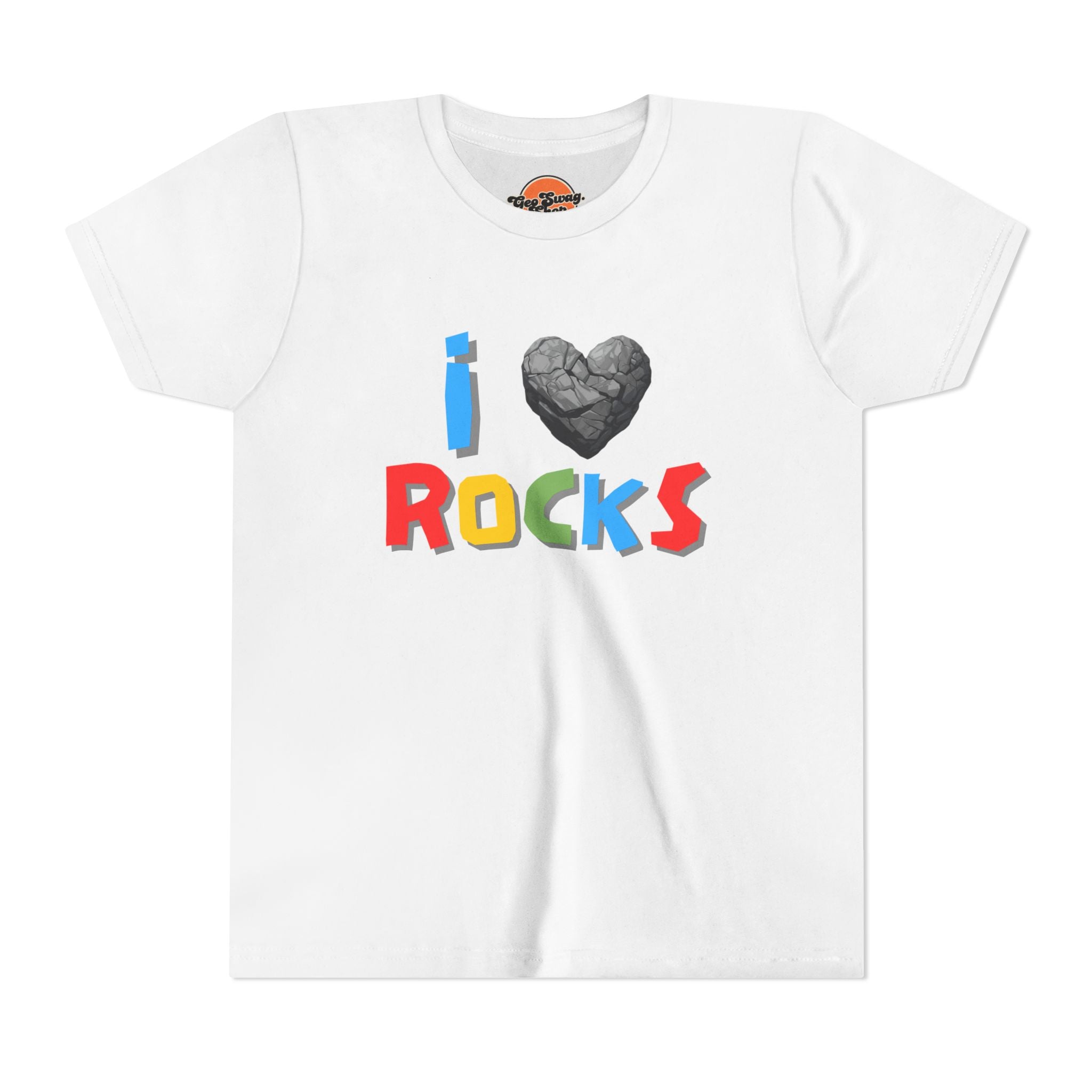 Youth Tee: I Love Rocks