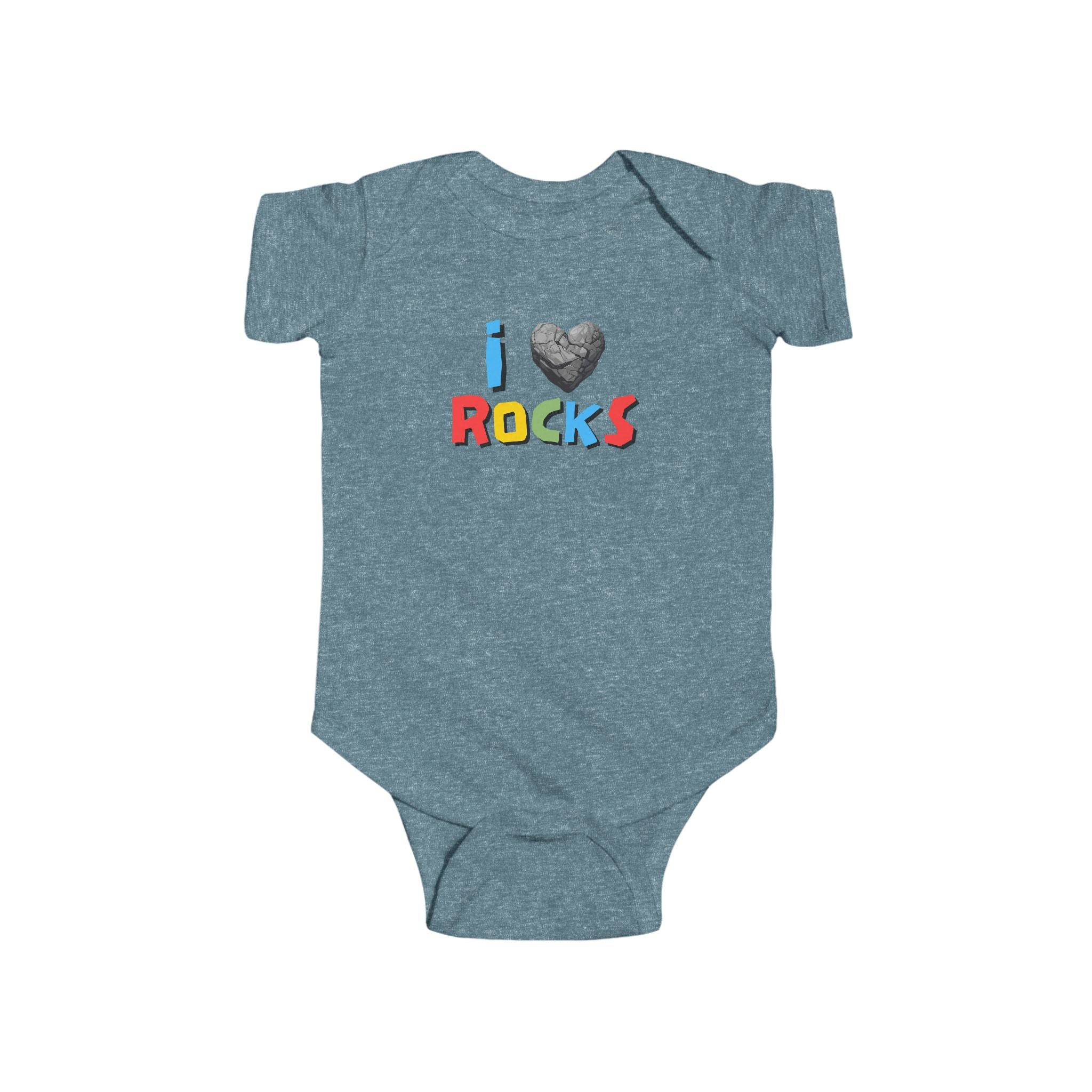 Heather Baby Geology Onesie: Tiny Geologist V2  — Infant Onesie Bodysuit