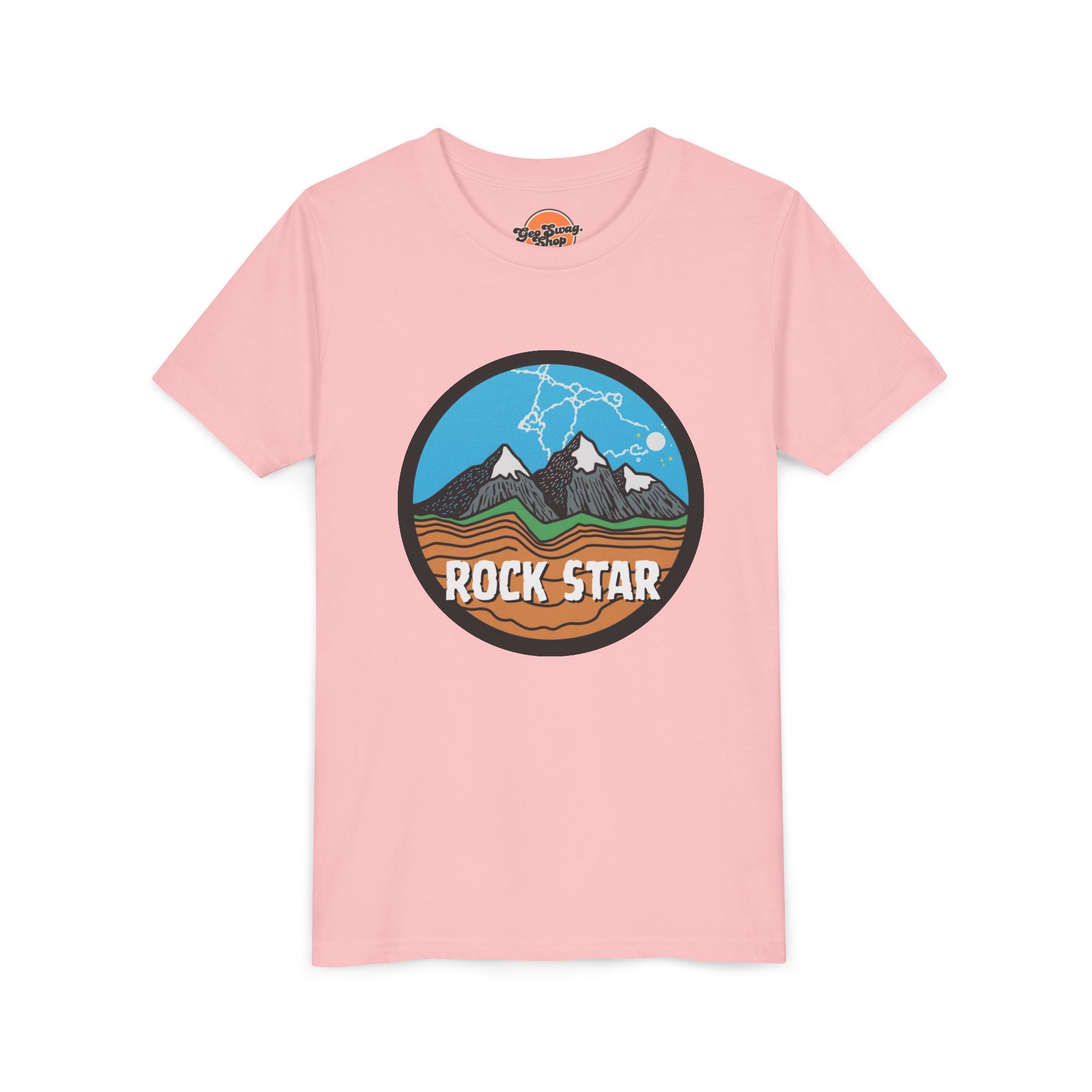 Heather True Royal Toddler Geology T-Shirt: Don't Throw Rocks, Keep em' in Your Pockets