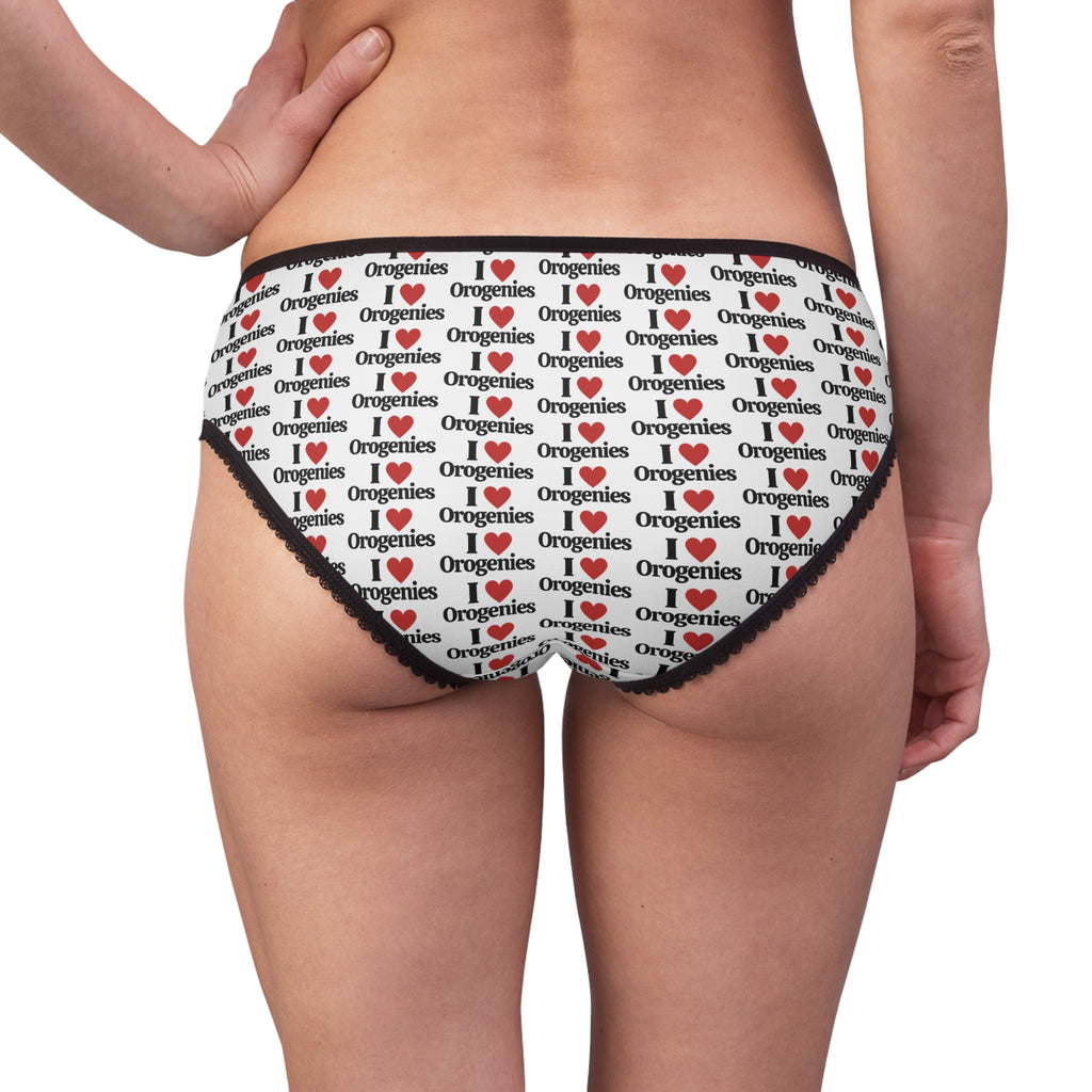 Undies: I Love Orogenies Women's Underwear