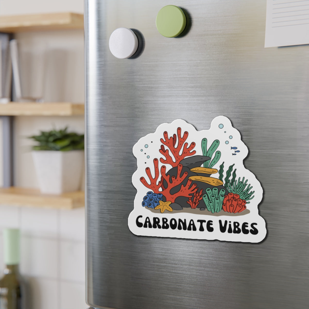 Magnet: Carbonate Vibes Die-Cut Magnet