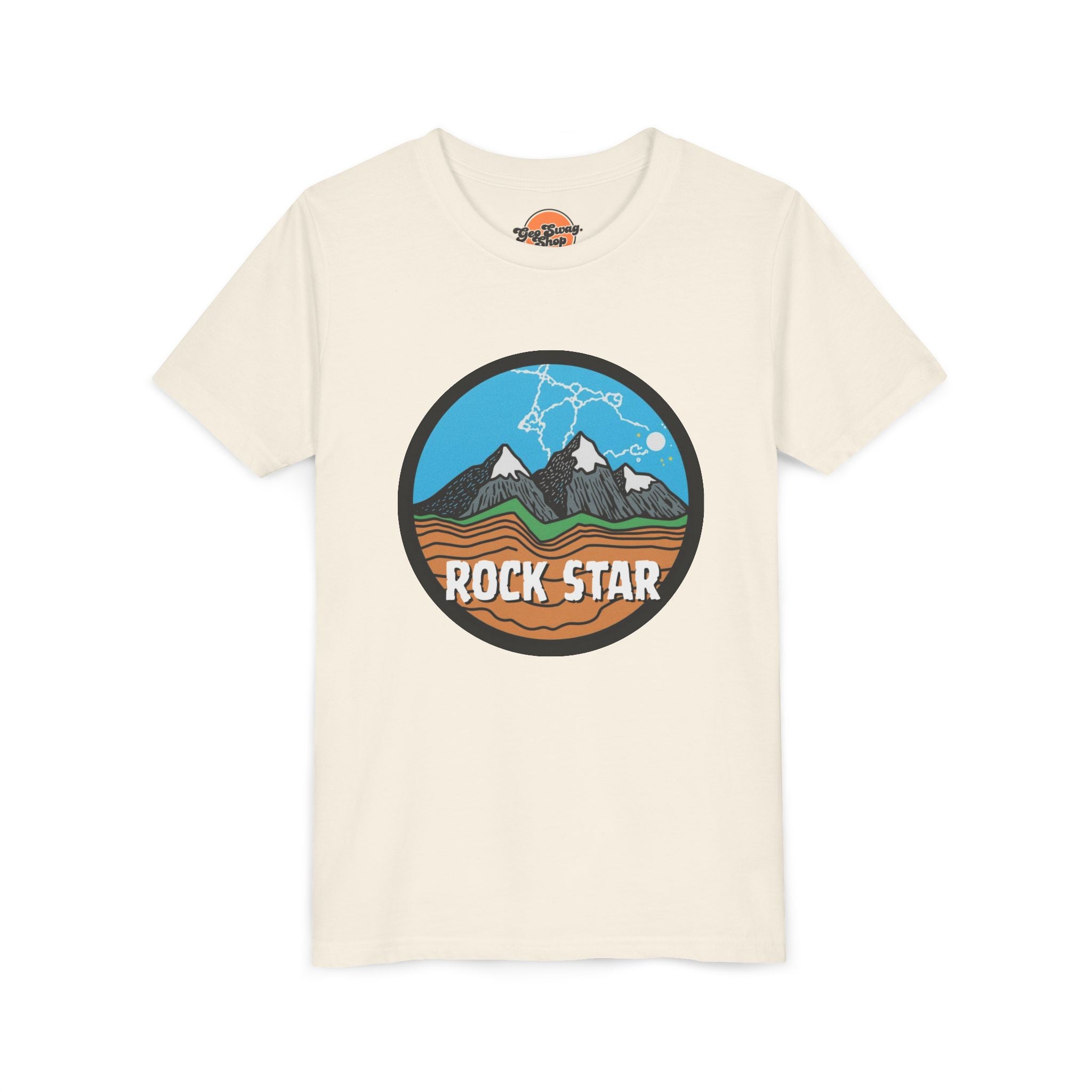 Athletic Heather Toddler Geology T-Shirt: Don't Throw Rocks, Keep em' in Your Pockets