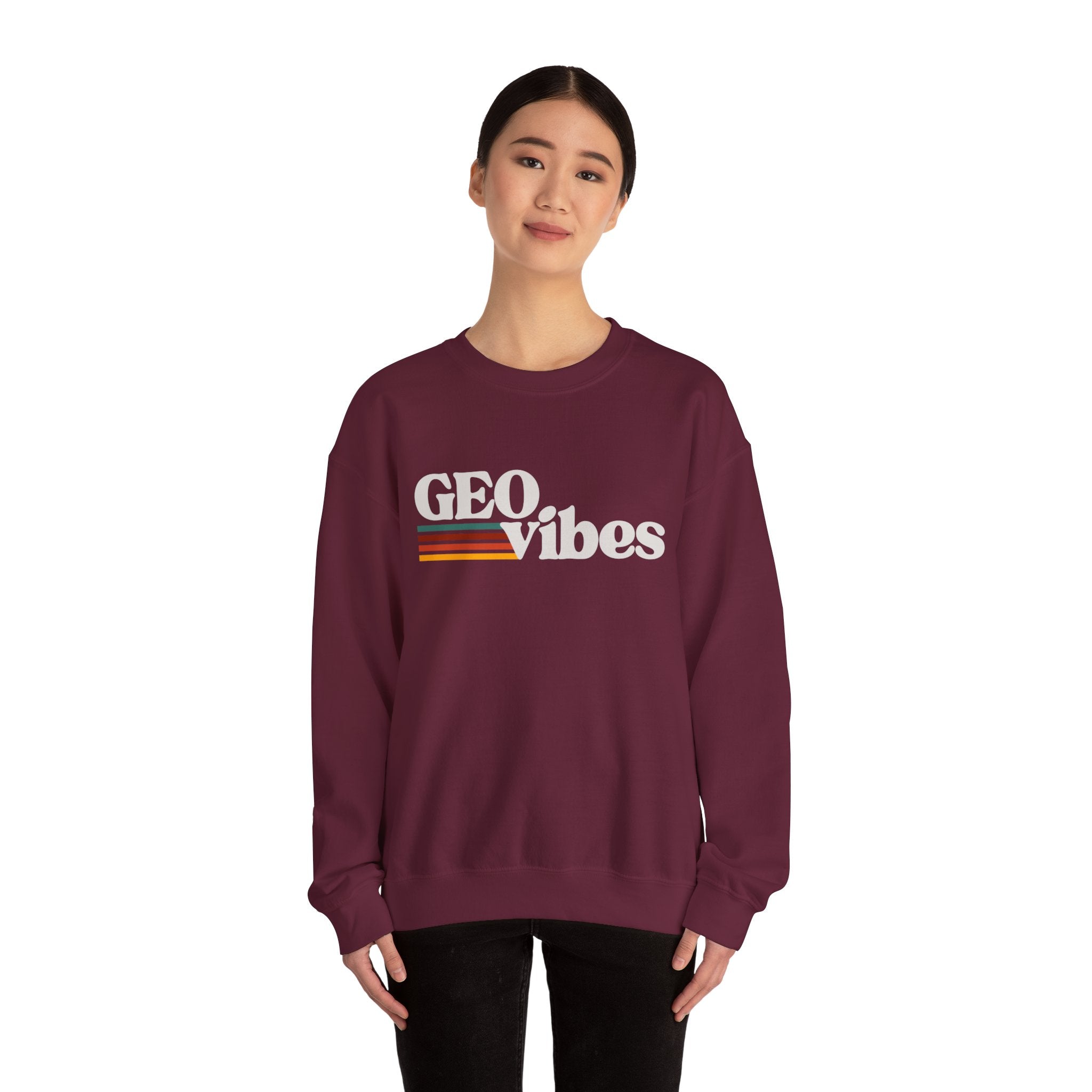Sweatshirt Crewneck: GEO Vibes