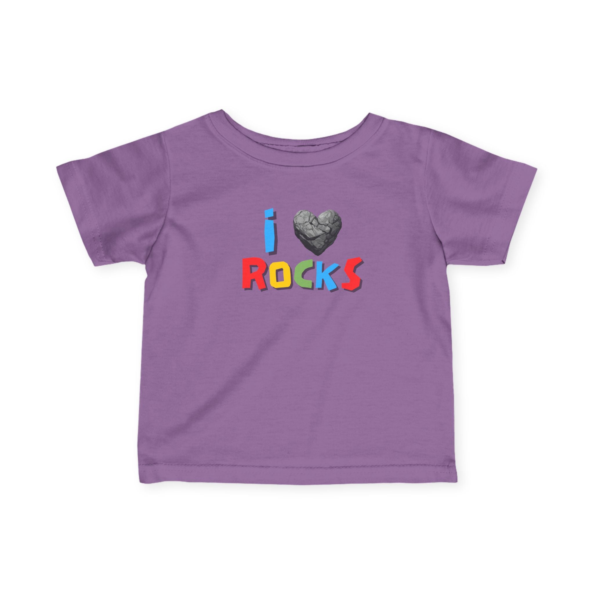 Baby Tee: I Love Rocks