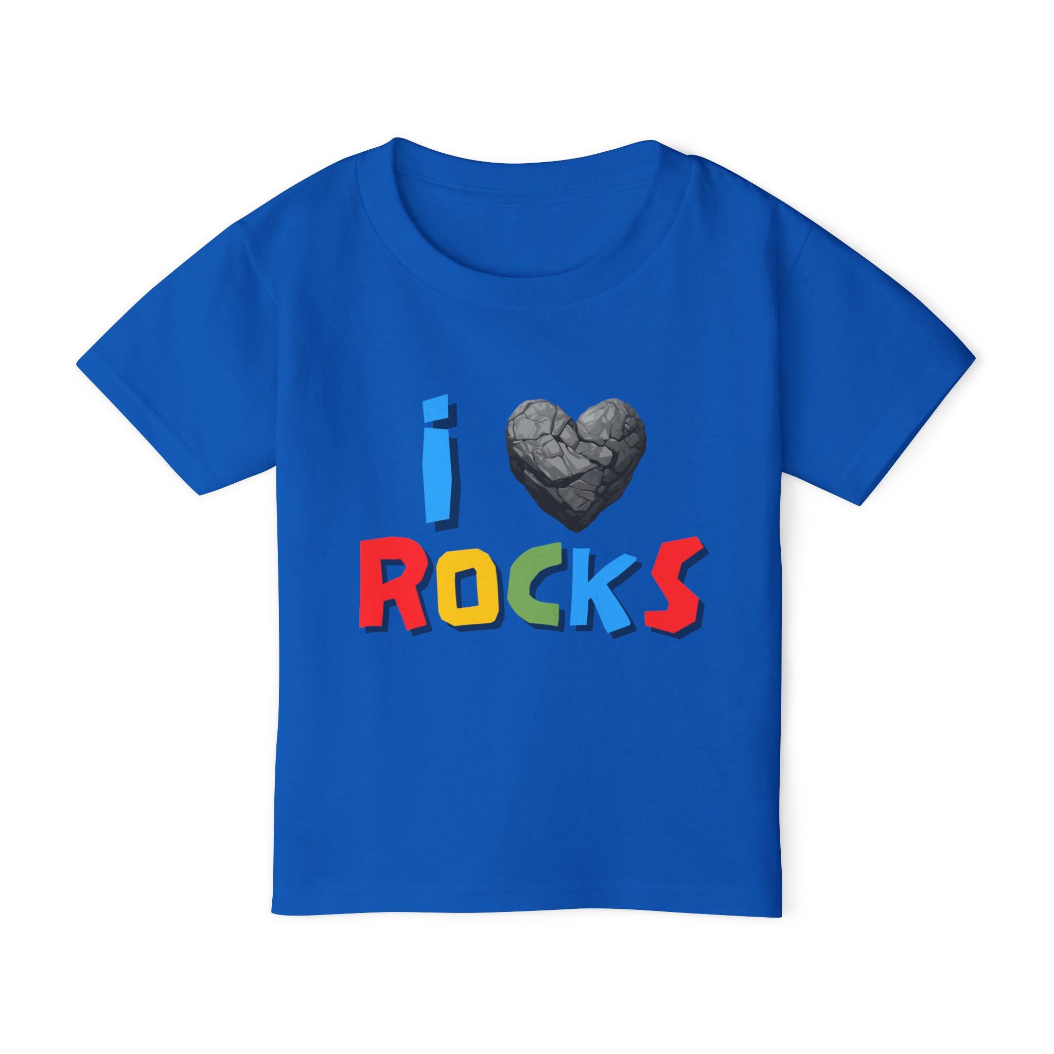 Toddler Tee: I Love Rocks