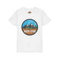 Kelly Toddler Geology T-Shirt: Don't Throw Rocks, Keep em' in Your Pockets